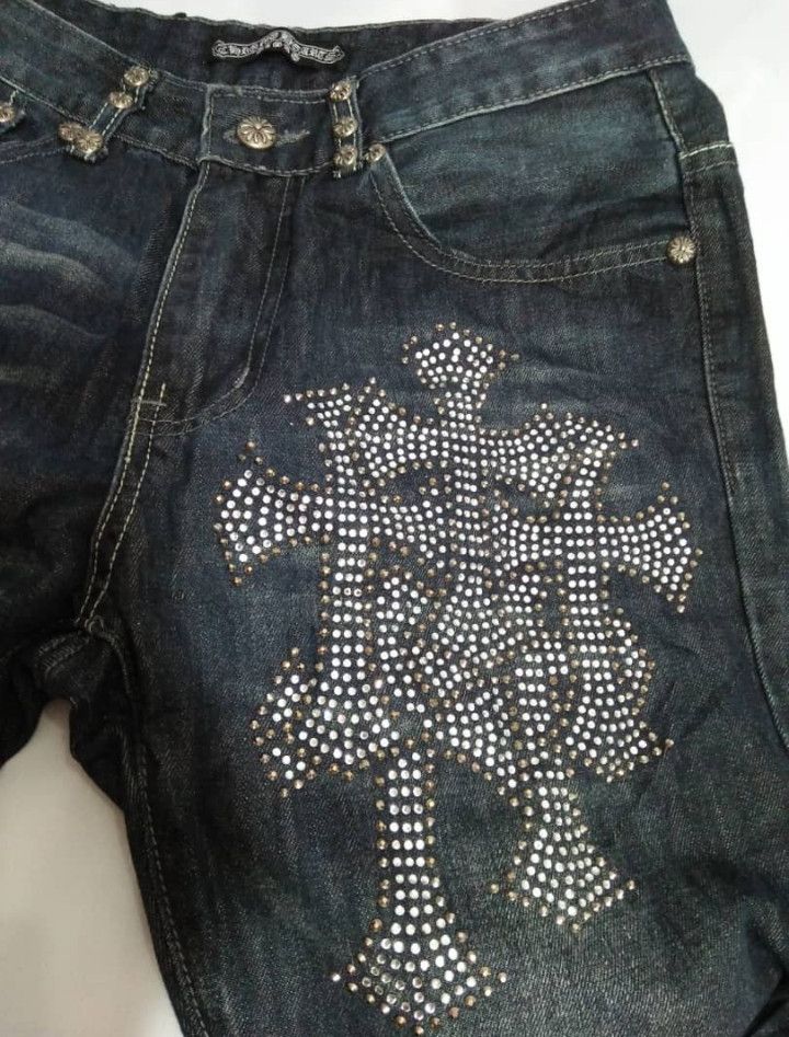 If Six Was Nine Parody Chrome Hearts Jeans Size US 29 - 6 Thumbnail