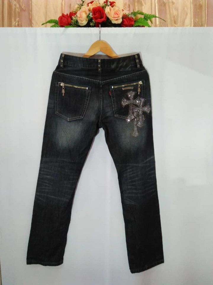 If Six Was Nine Parody Chrome Hearts Jeans Size US 29 - 14 Thumbnail