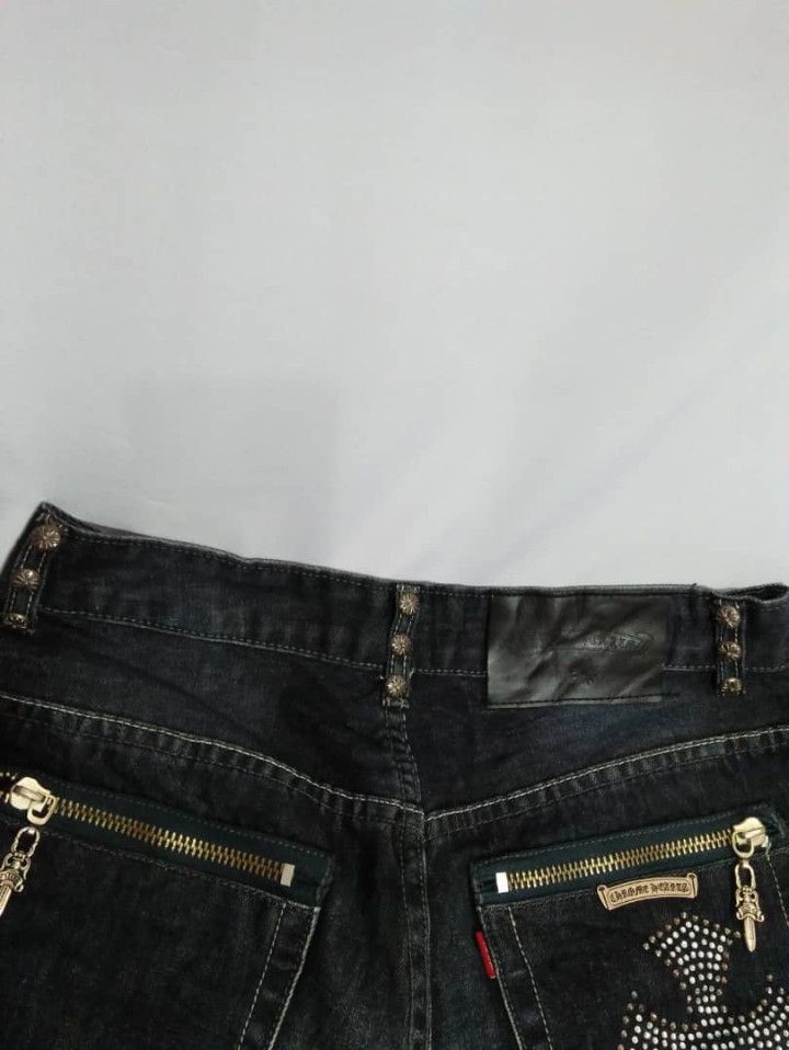 If Six Was Nine Parody Chrome Hearts Jeans Size US 29 - 13 Thumbnail