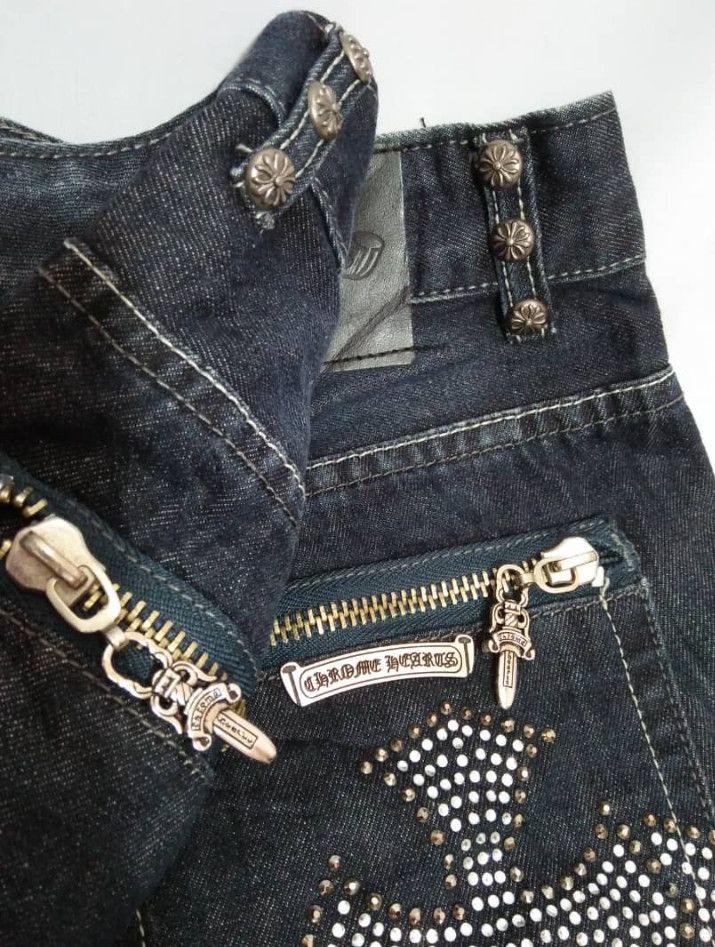 If Six Was Nine Parody Chrome Hearts Jeans Size US 29 - 4 Thumbnail
