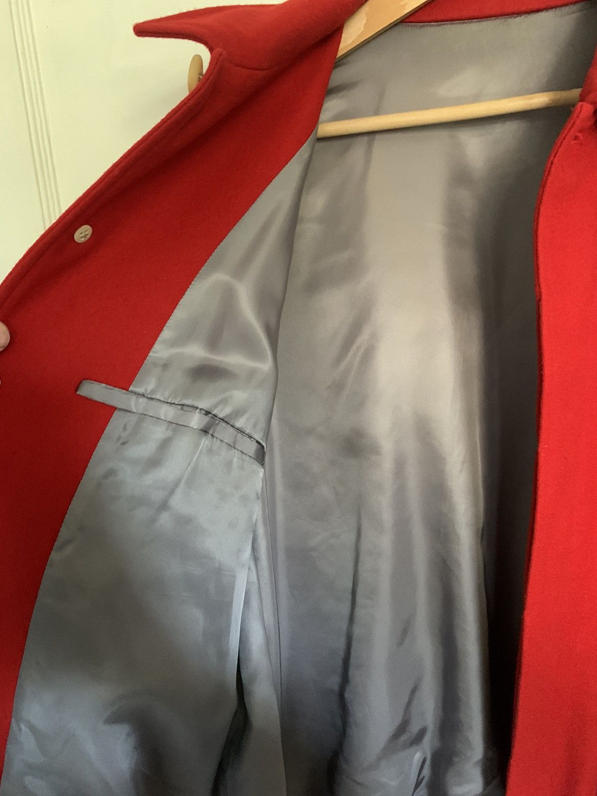 Y's for Men × Yohji Yamamoto Yohji Yamamoto Red Collegiate Teddy Jacket Size US M / EU 48-50 / 2 - 5 Thumbnail