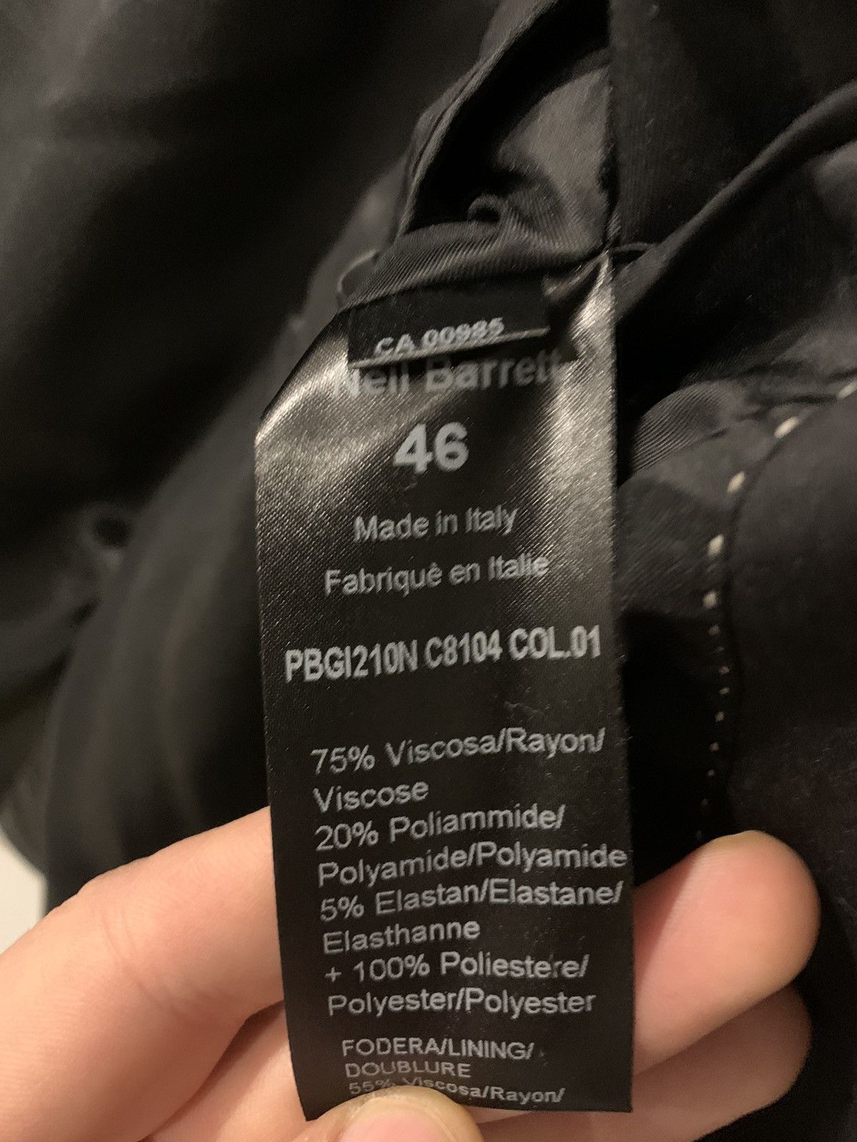 Neil Barrett Tuxedo jacket Size 46R - 4 Thumbnail