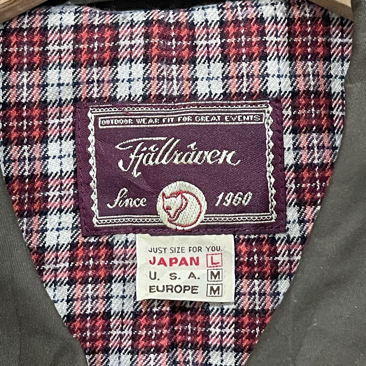 Fjallraven × Vintage Vintage!! Fjall Raven Snap Button Light Jacket Size US L / EU 52-54 / 3 - 10 Thumbnail
