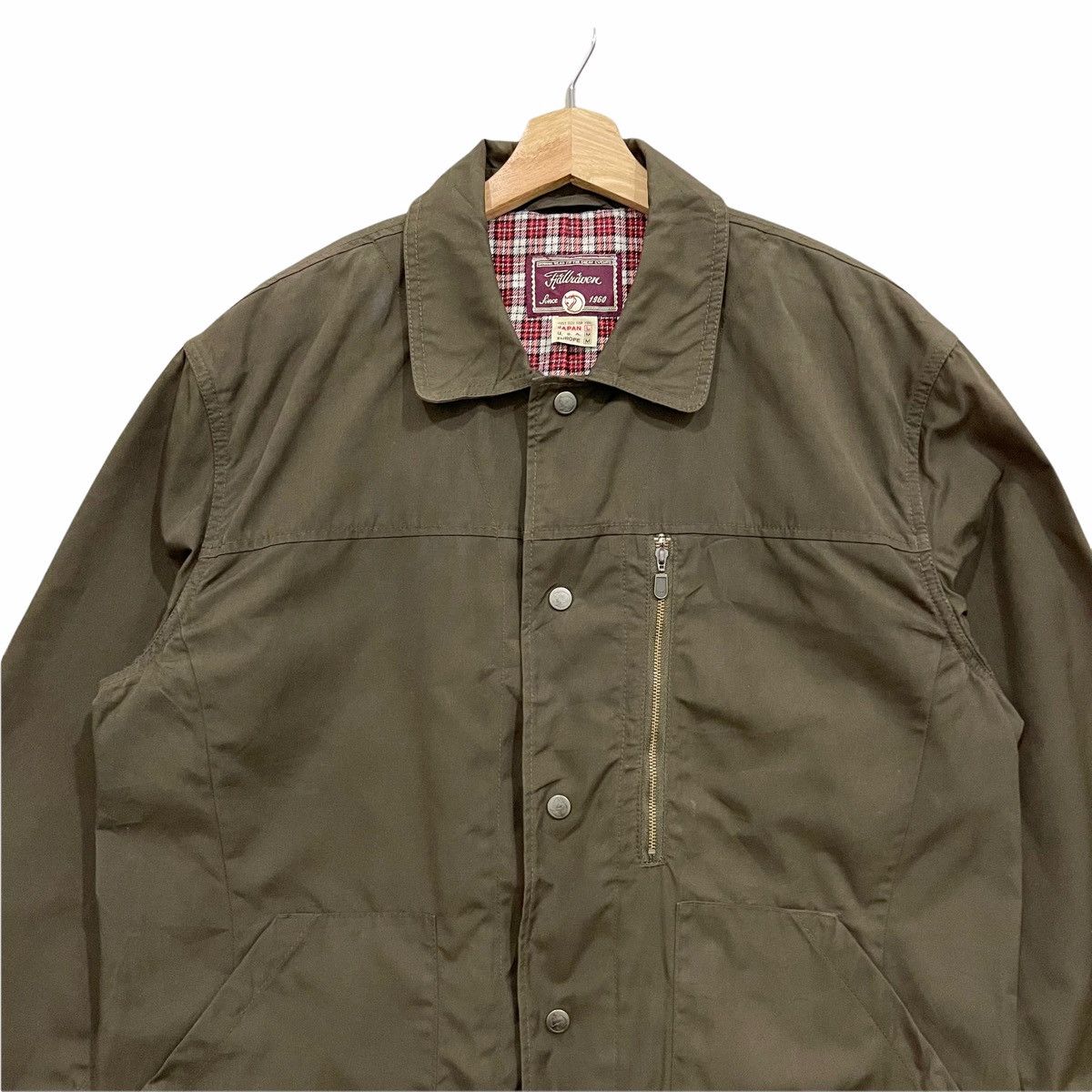 Fjallraven × Vintage Vintage!! Fjall Raven Snap Button Light Jacket Size US L / EU 52-54 / 3 - 3 Thumbnail