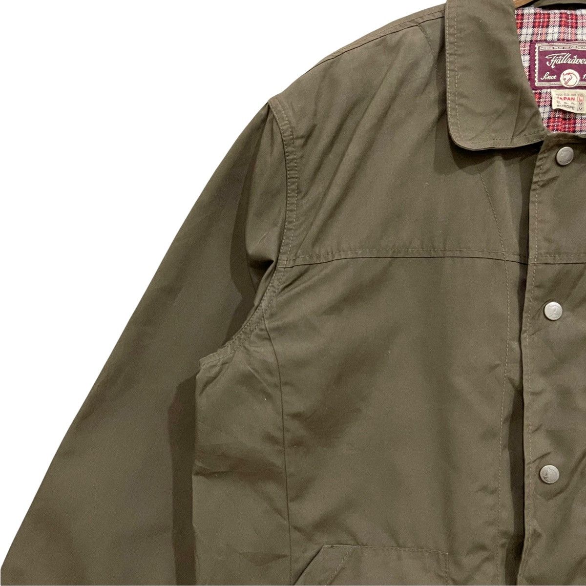 Fjallraven × Vintage Vintage!! Fjall Raven Snap Button Light Jacket Size US L / EU 52-54 / 3 - 8 Thumbnail