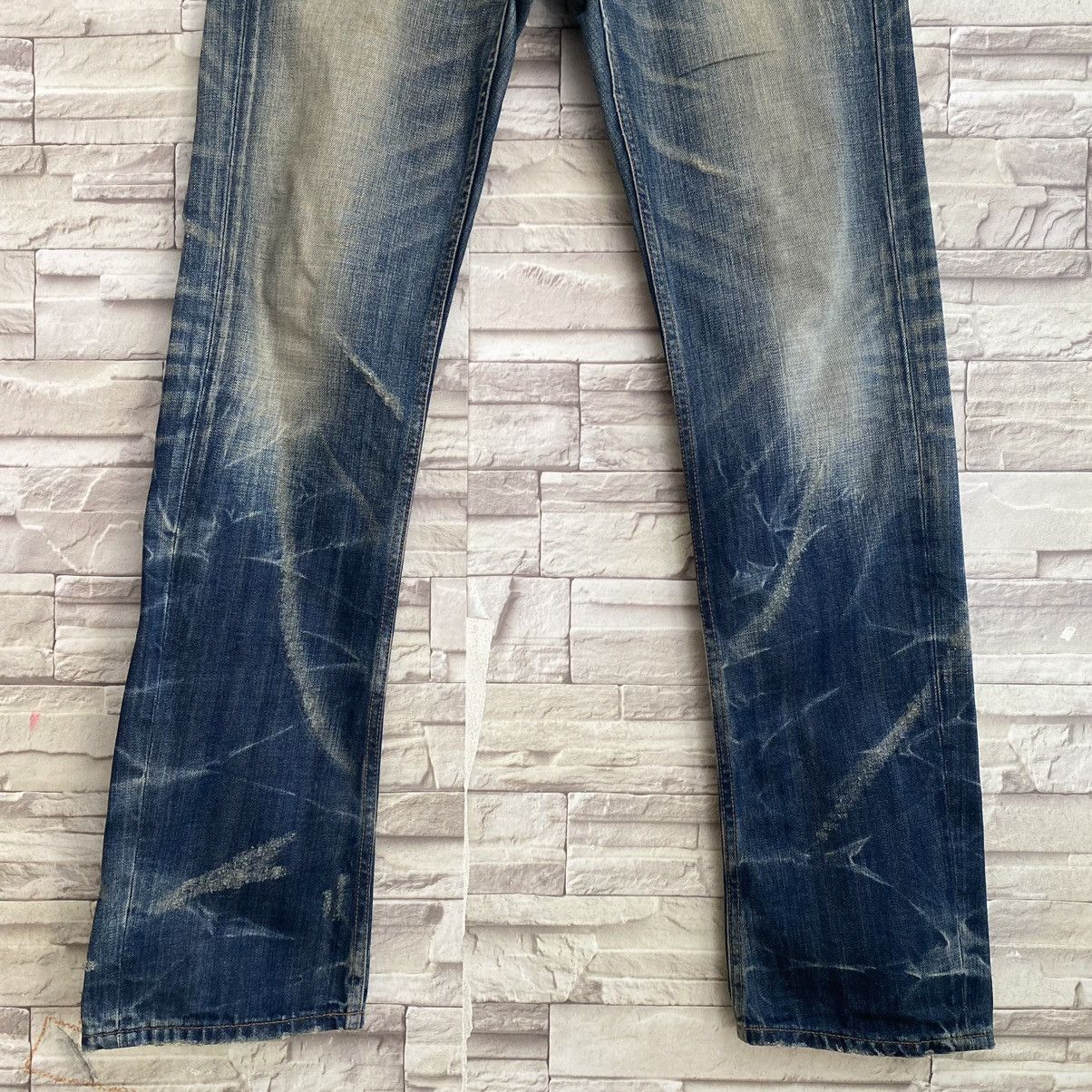 JACKROSE Jack Rose Distressed Denim Jeans 33x33 Size US 33 - 5 Thumbnail
