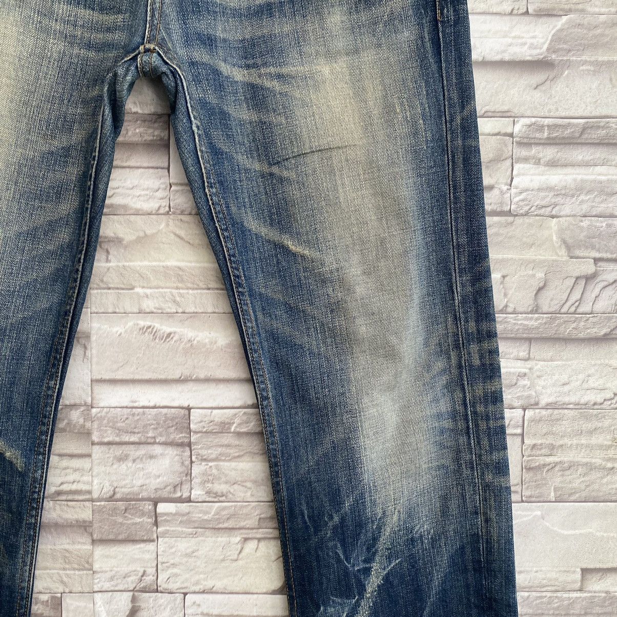 JACKROSE Jack Rose Distressed Denim Jeans 33x33 Size US 33 - 8 Thumbnail