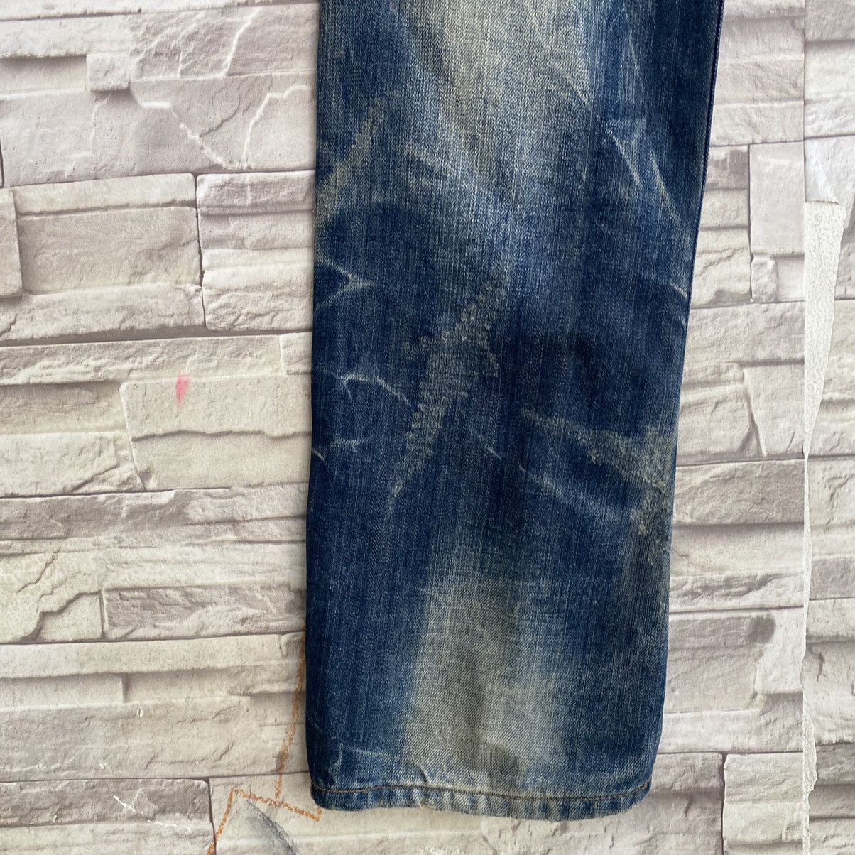JACKROSE Jack Rose Distressed Denim Jeans 33x33 Size US 33 - 18 Thumbnail