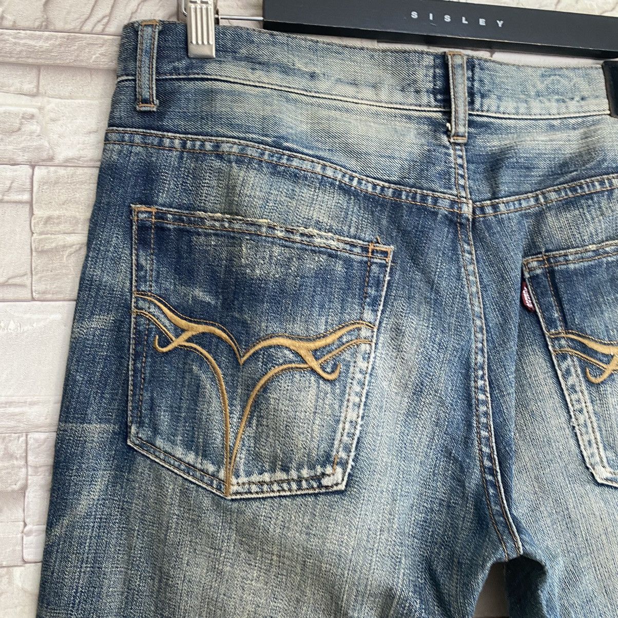JACKROSE Jack Rose Distressed Denim Jeans 33x33 Size US 33 - 15 Thumbnail