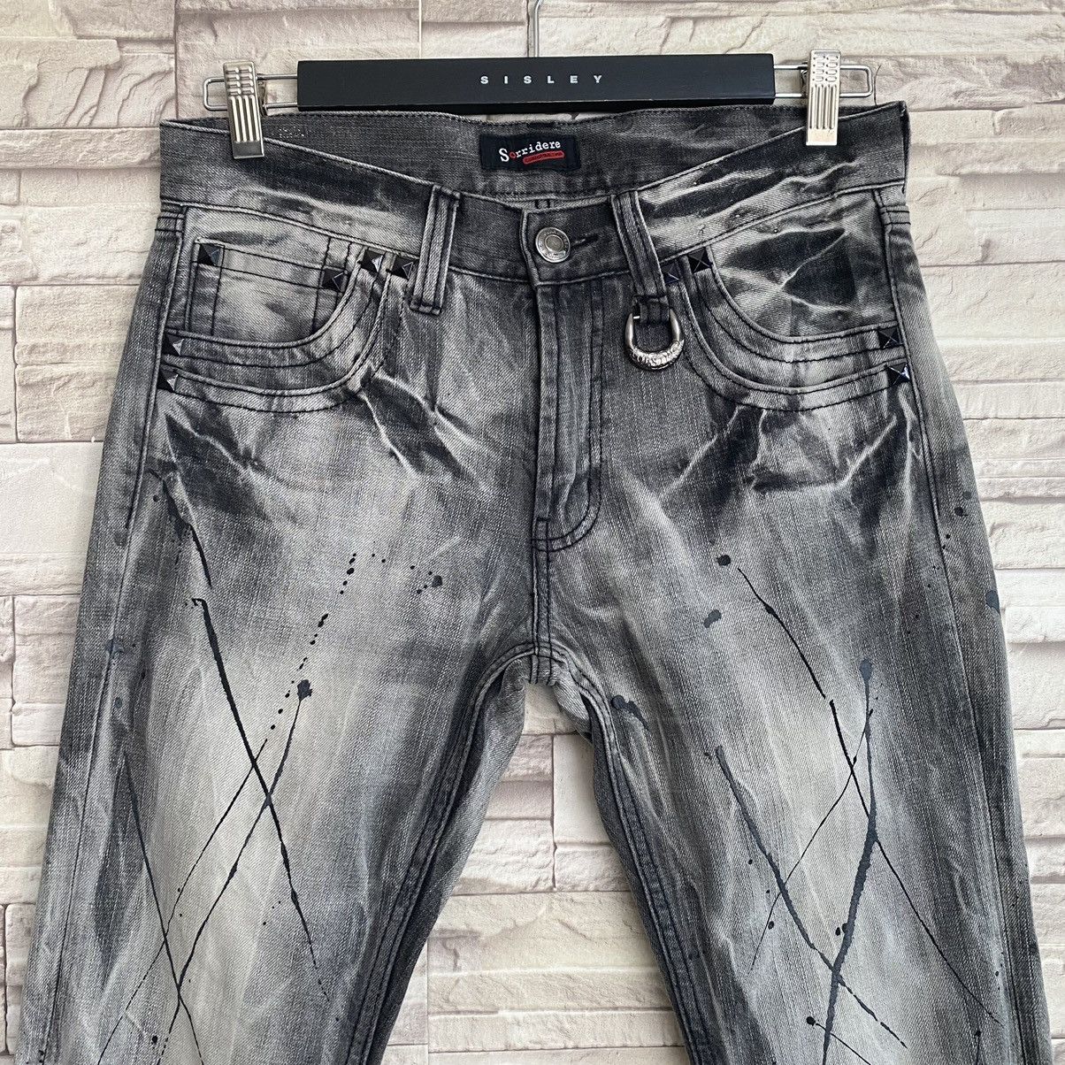 Japanese Brand Japanese Sorridere Denim Flare Embroidery Jeans Size US 30 / EU 46 - 4 Thumbnail