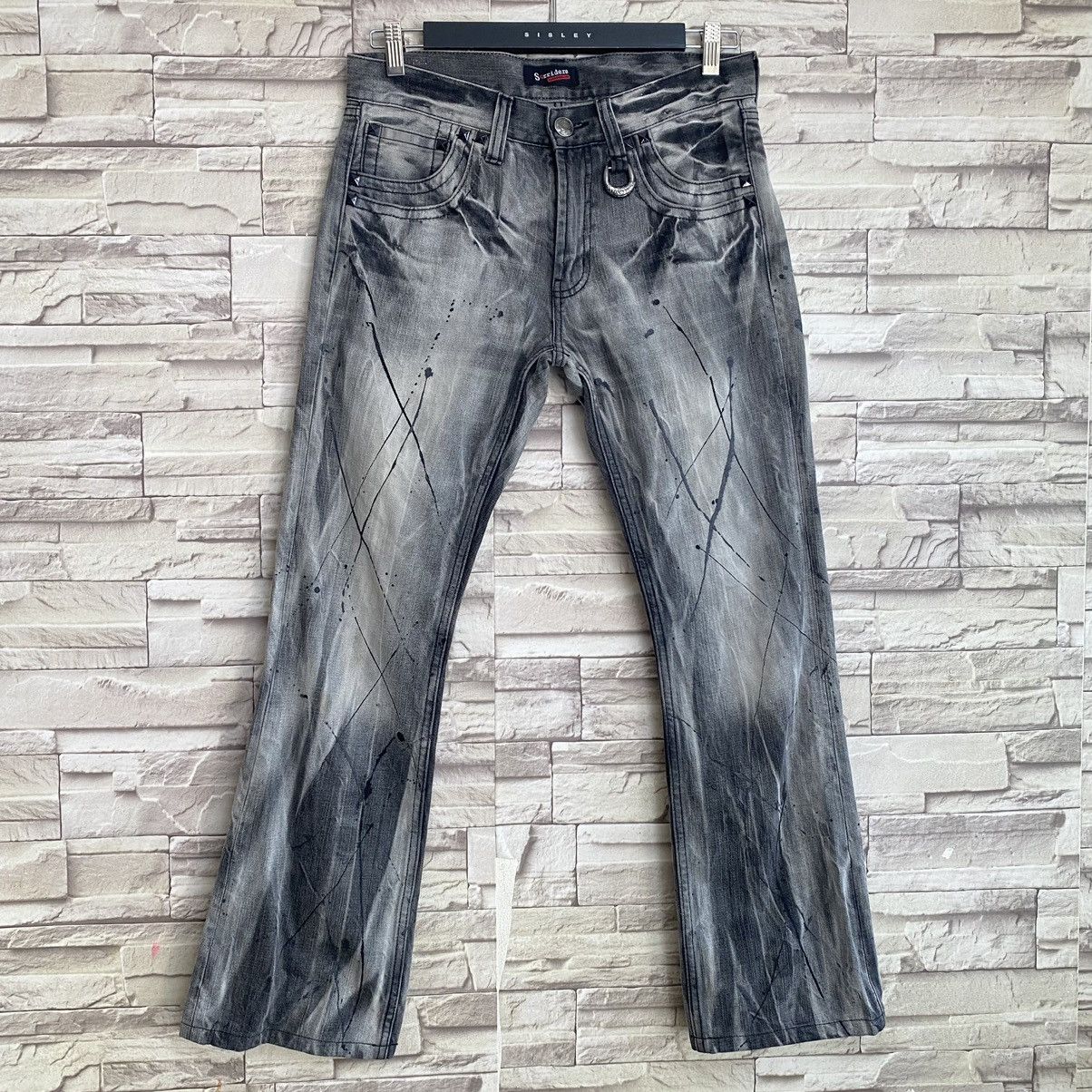 Japanese Brand Japanese Sorridere Denim Flare Embroidery Jeans Size US 30 / EU 46 - 3 Thumbnail