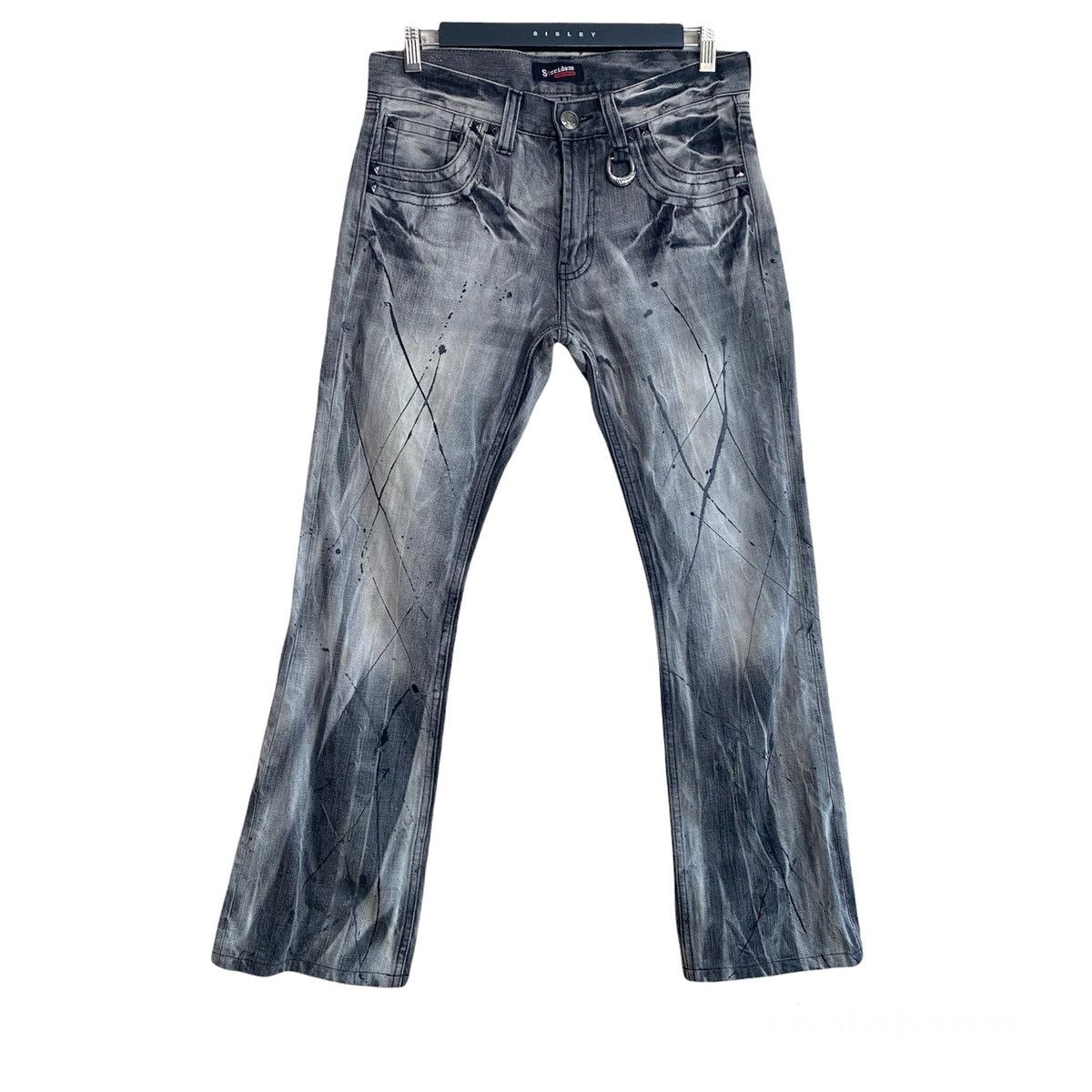 Japanese Brand Japanese Sorridere Denim Flare Embroidery Jeans Size US 30 / EU 46 - 2 Thumbnail