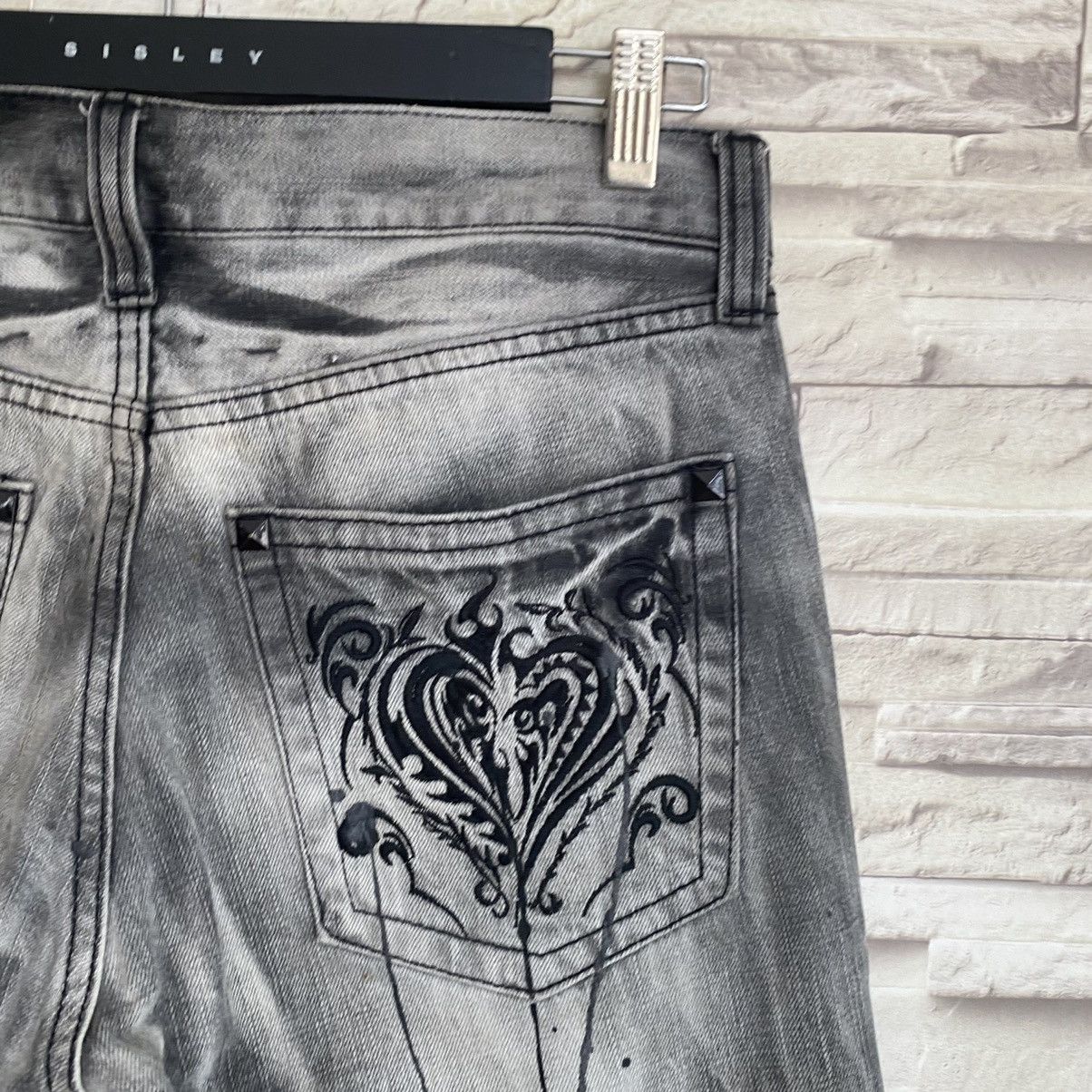 Japanese Brand Japanese Sorridere Denim Flare Embroidery Jeans Size US 30 / EU 46 - 16 Thumbnail