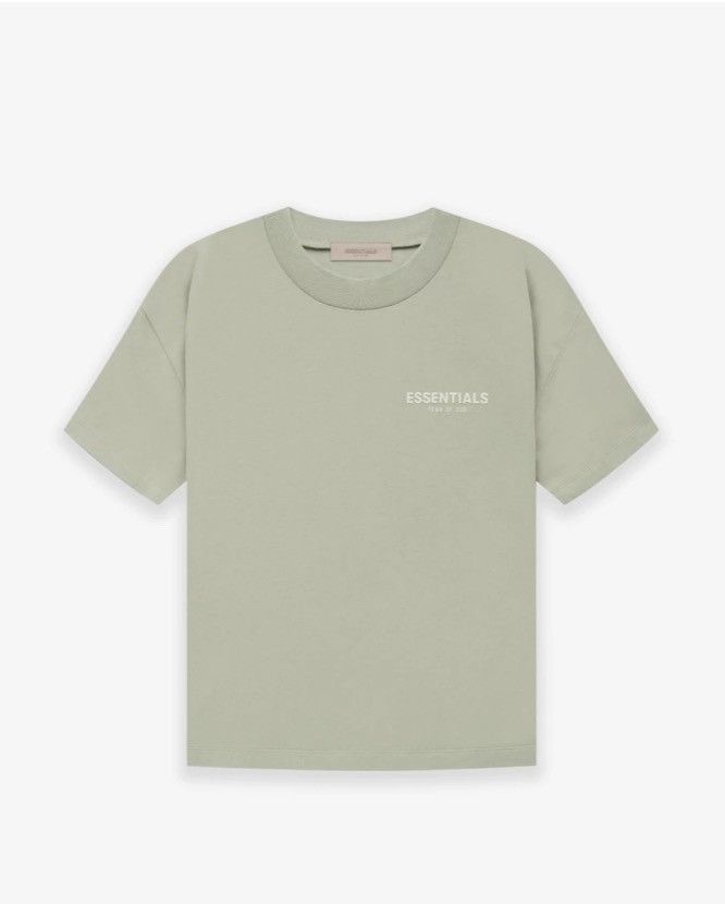 FEAR OF GOD ESSENTIALS SEAFOAM T-SHIRT