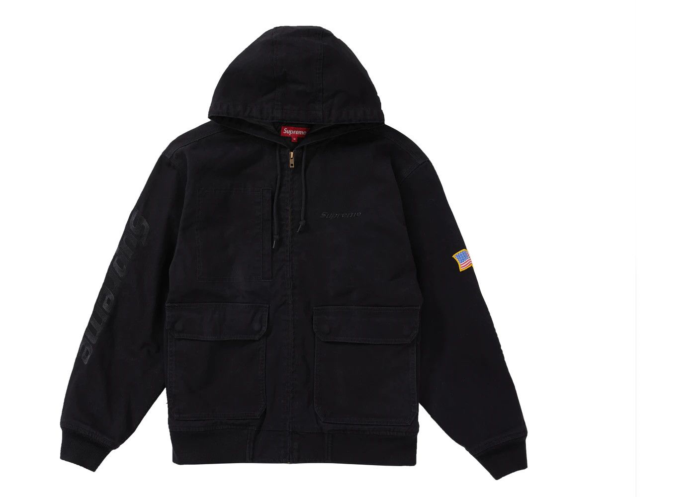 Supreme Supreme Canvas Hooded Work Jacket SS20 Size US S / EU 44-46 / 1 - 3 Thumbnail