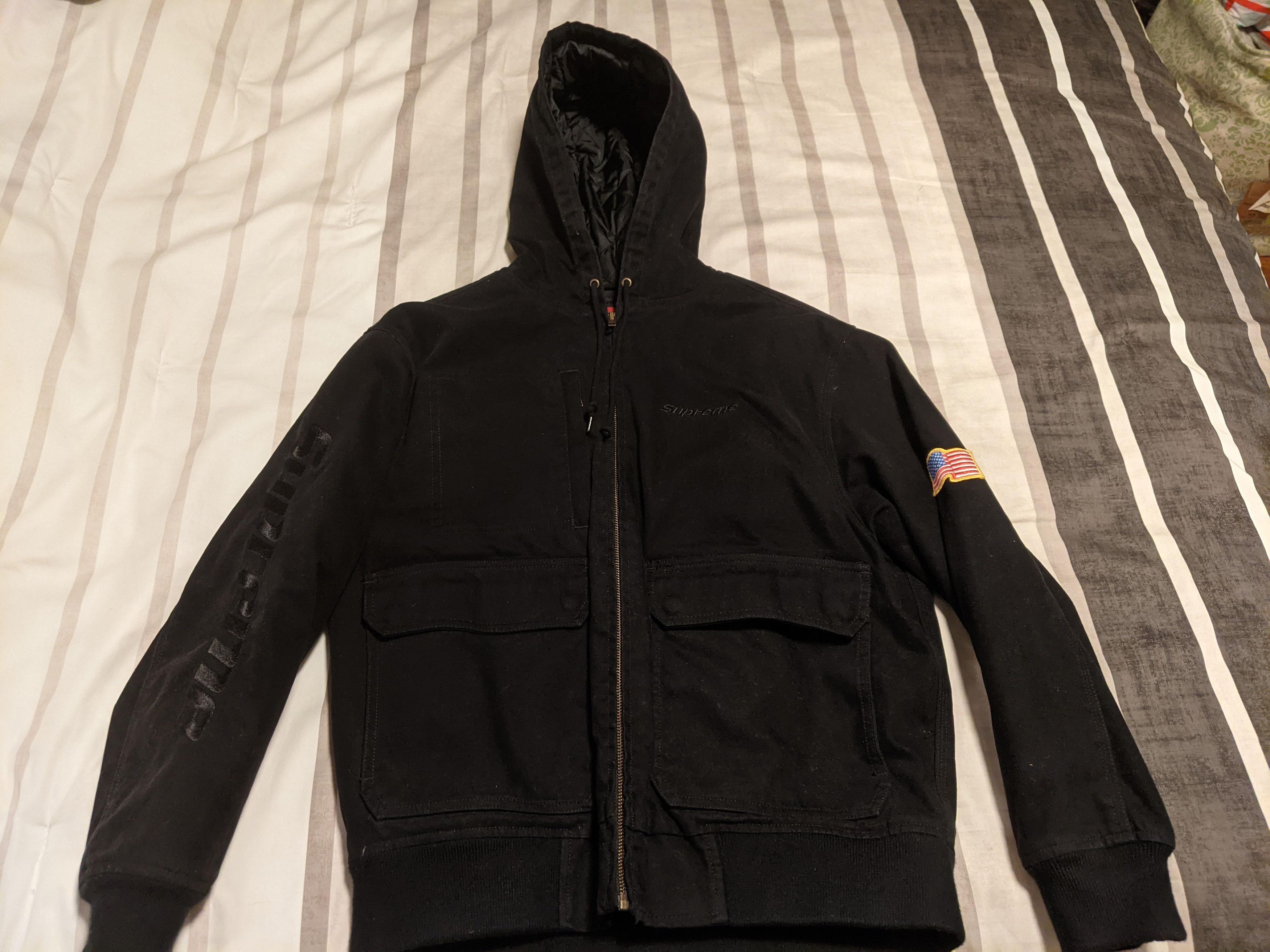 Supreme Supreme Canvas Hooded Work Jacket SS20 Size US S / EU 44-46 / 1 - 4 Thumbnail