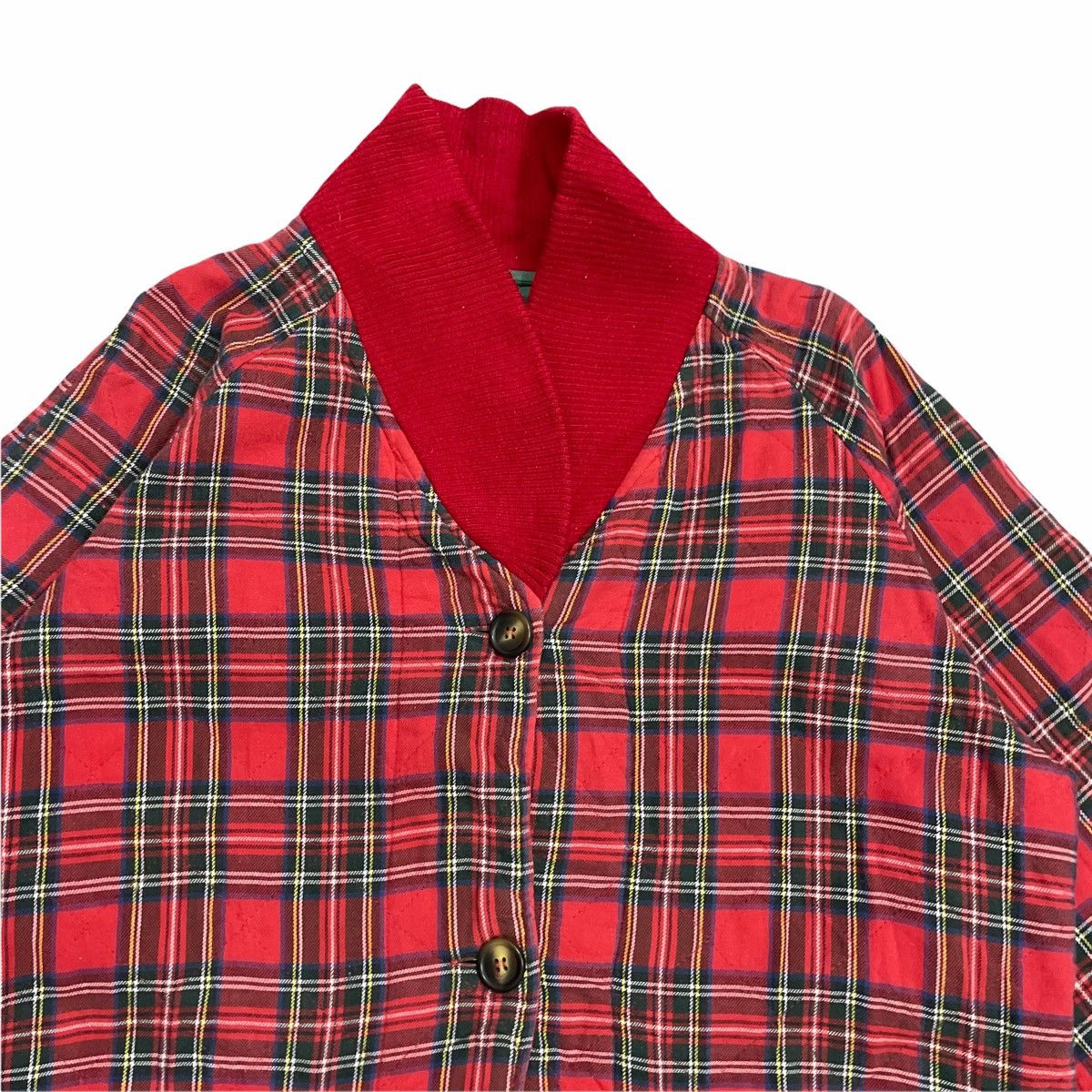 Designer × Japanese Brand 💥80s MITSUMINE JAPAN TARTAN BUTTON JACKET Size US L / EU 52-54 / 3 - 3 Thumbnail
