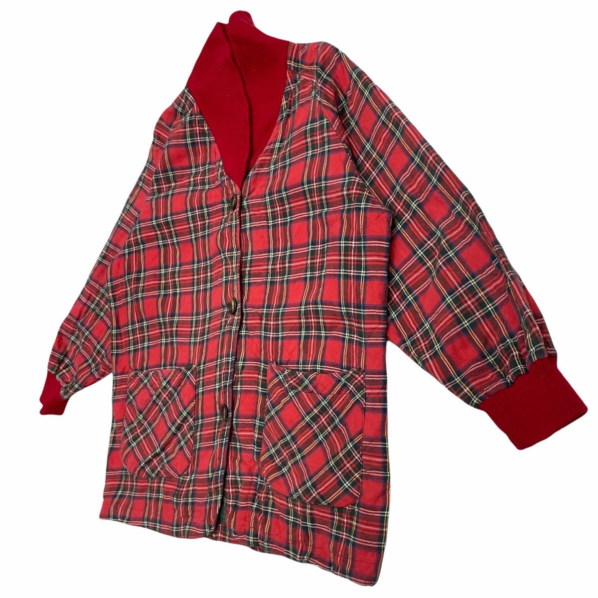 Designer × Japanese Brand 💥80s MITSUMINE JAPAN TARTAN BUTTON JACKET Size US L / EU 52-54 / 3 - 2 Thumbnail