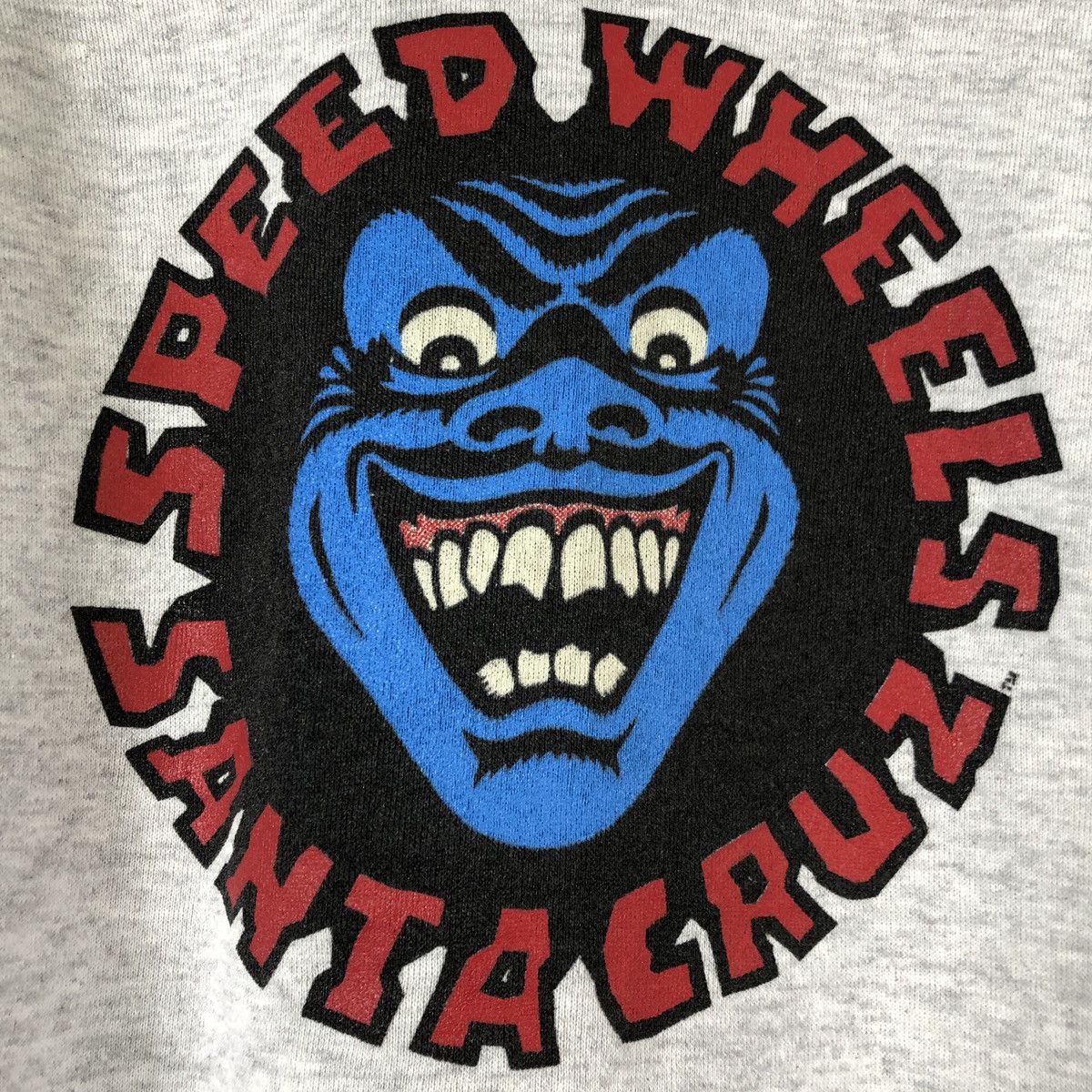 Jerzees Rare! Vintage 80s Santa Cruz Speed Wheels Jim Sweatshirt Size US M / EU 48-50 / 2 - 10 Thumbnail