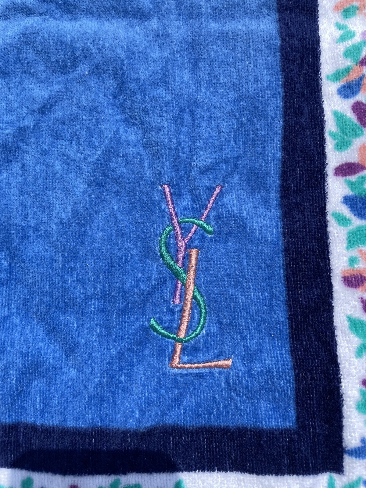 Designer Nice design YSL towel Size ONE SIZE - 3 Thumbnail
