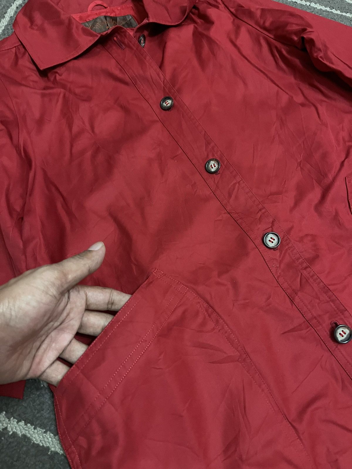 Yves Saint Laurent YvesSaintLaurent Red Parka Size M / US 6-8 / IT 42-44 - 3 Thumbnail