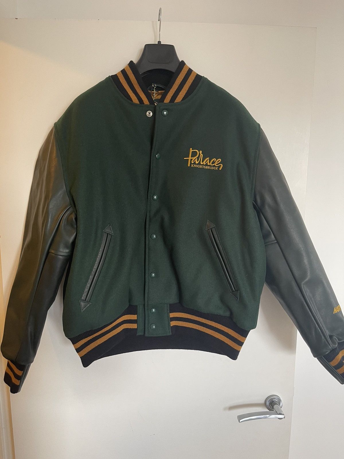 Palace Palace x Harrods - Golden Bear Varsity Jacket | Grailed