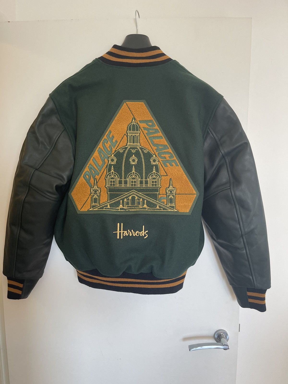 Palace Palace x Harrods - Golden Bear Varsity Jacket | Grailed