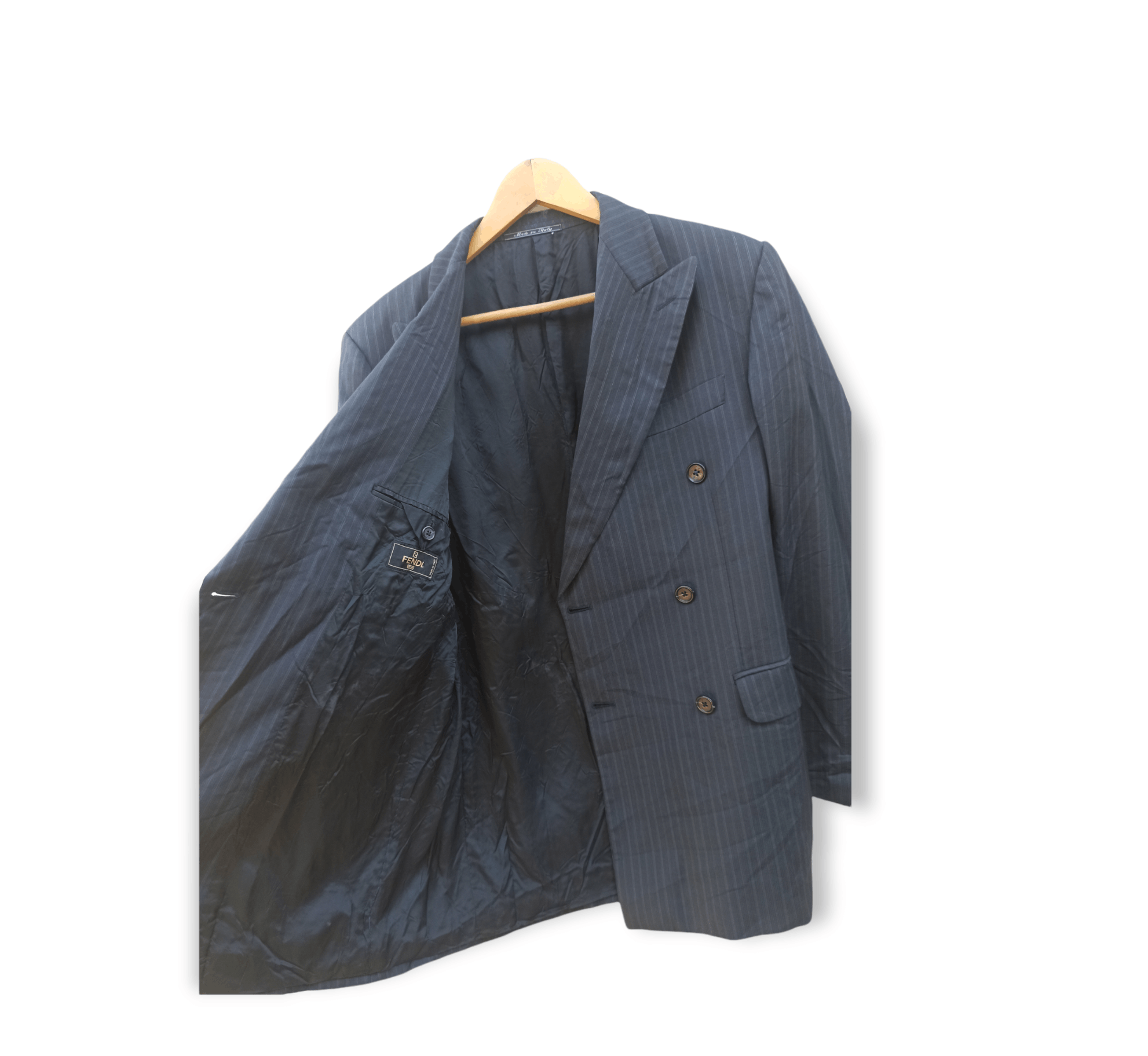 Fendi × Vintage Vintage 90' Fendi Blazers Size 40S - 4 Thumbnail