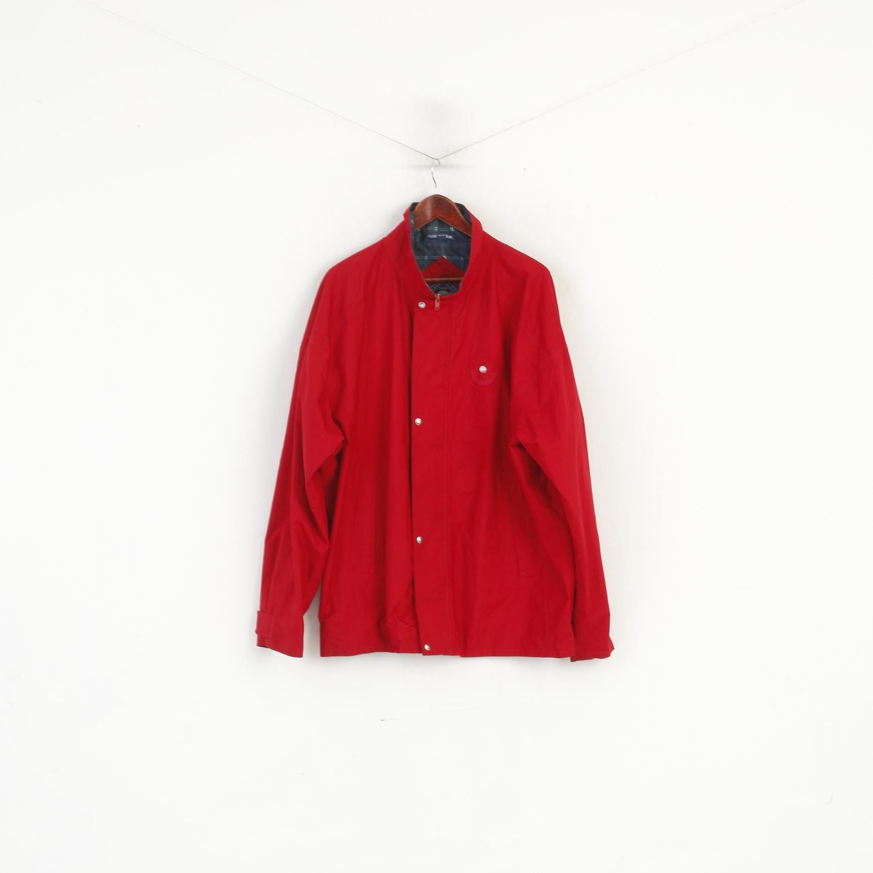 Vintage Rukka Men XL Jacket Red Lightweight Full Zipper 6843 Size US XL / EU 56 / 4 - 2 Thumbnail