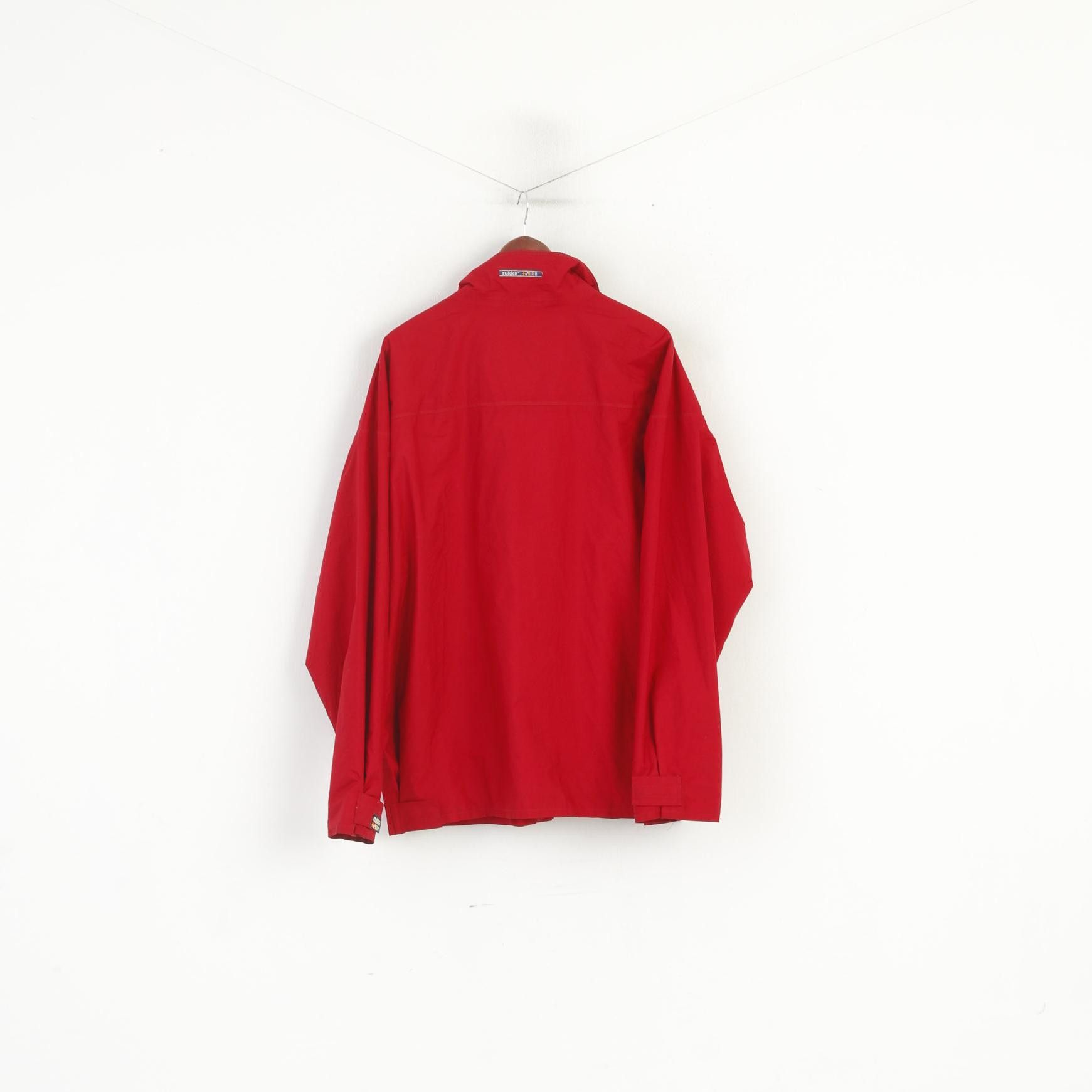 Vintage Rukka Men XL Jacket Red Lightweight Full Zipper 6843 Size US XL / EU 56 / 4 - 8 Thumbnail