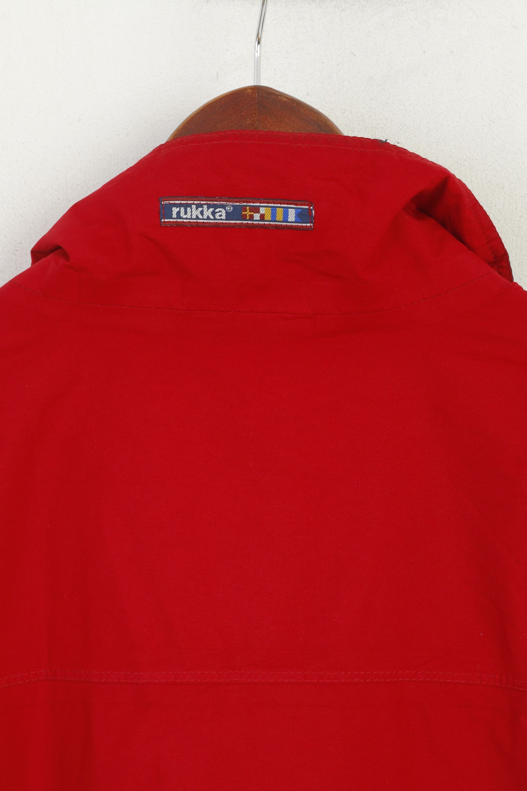 Vintage Rukka Men XL Jacket Red Lightweight Full Zipper 6843 Size US XL / EU 56 / 4 - 7 Thumbnail
