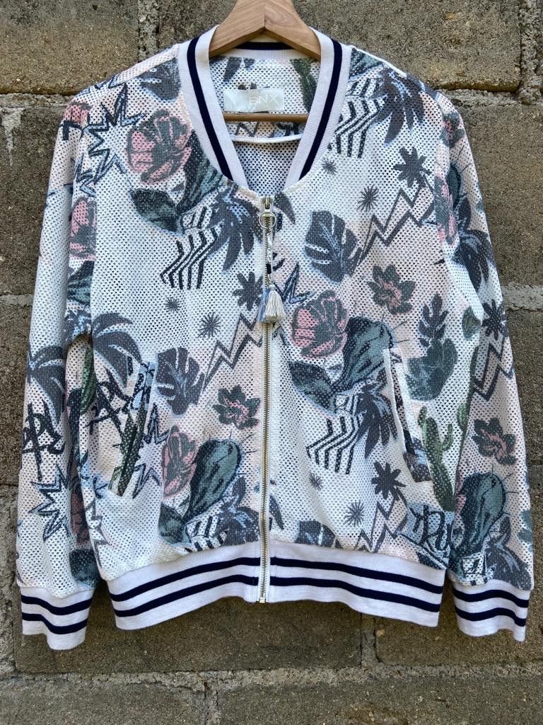 Streetwear BNX Mesh Jacket With Rare Design | Grailed