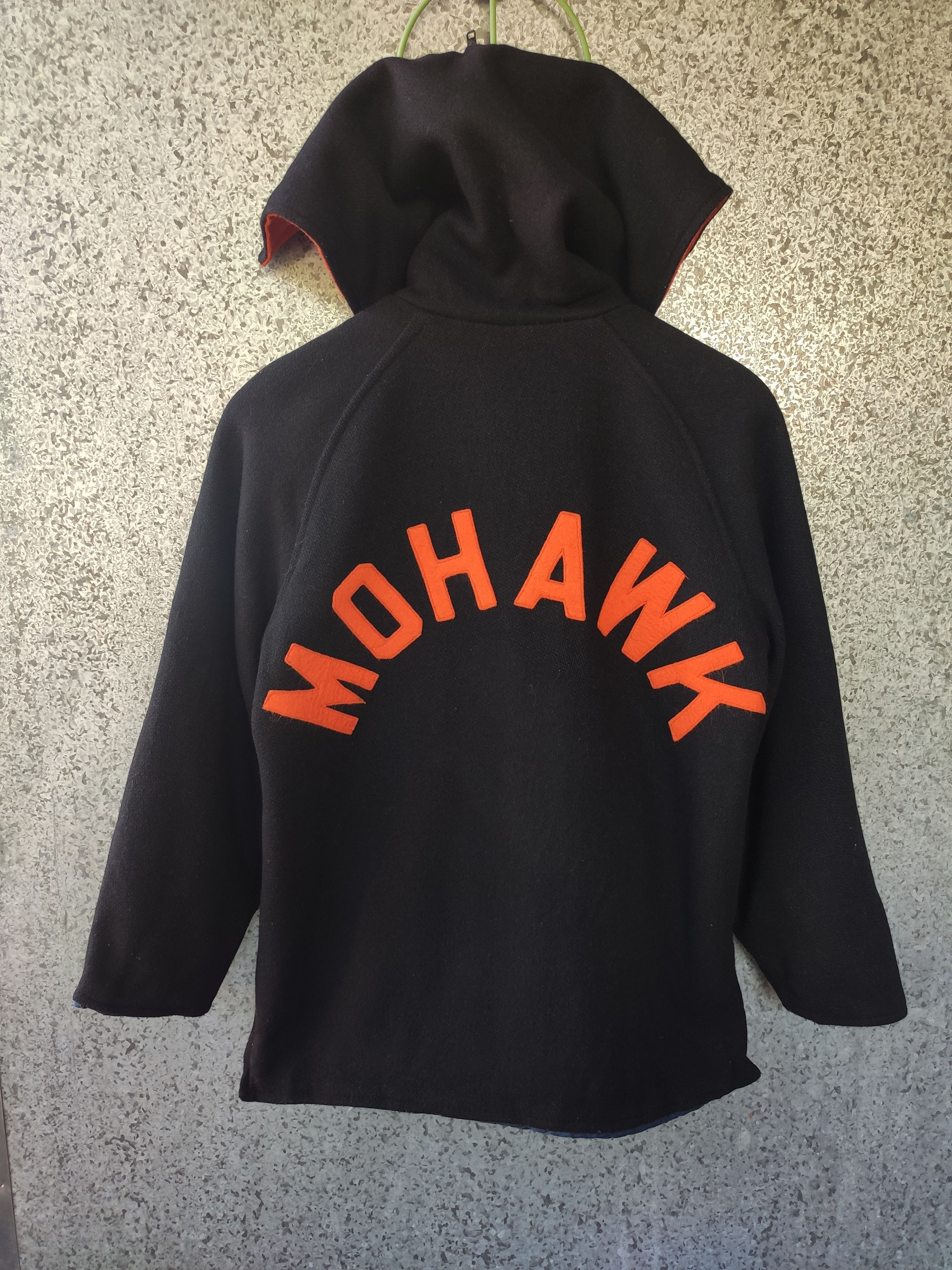 FELT Vintage 80s Fordham Felt Works Varsity jacket Mohawk wool Size US M / EU 48-50 / 2 - 1 Thumbnail