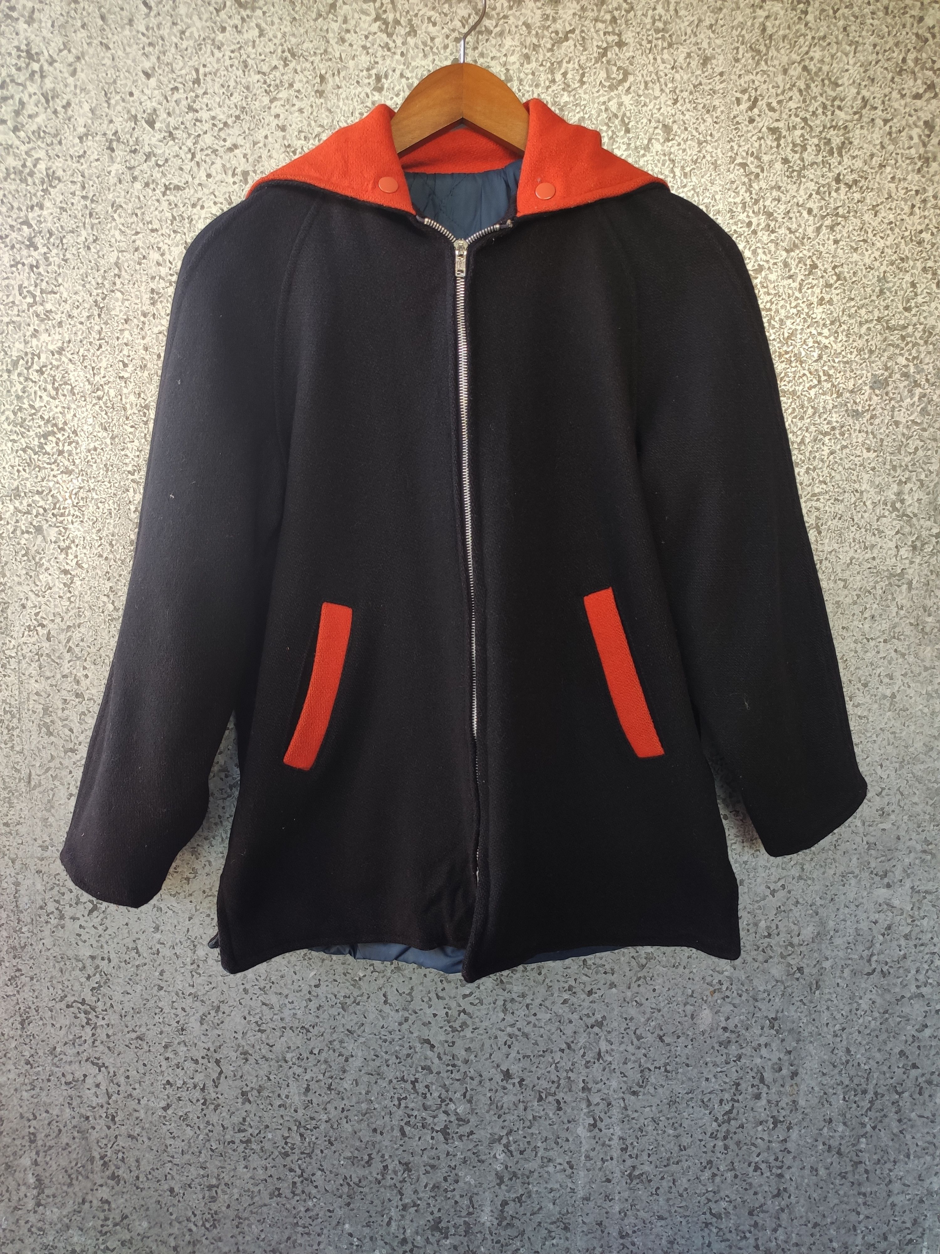 FELT Vintage 80s Fordham Felt Works Varsity jacket Mohawk wool Size US M / EU 48-50 / 2 - 3 Thumbnail