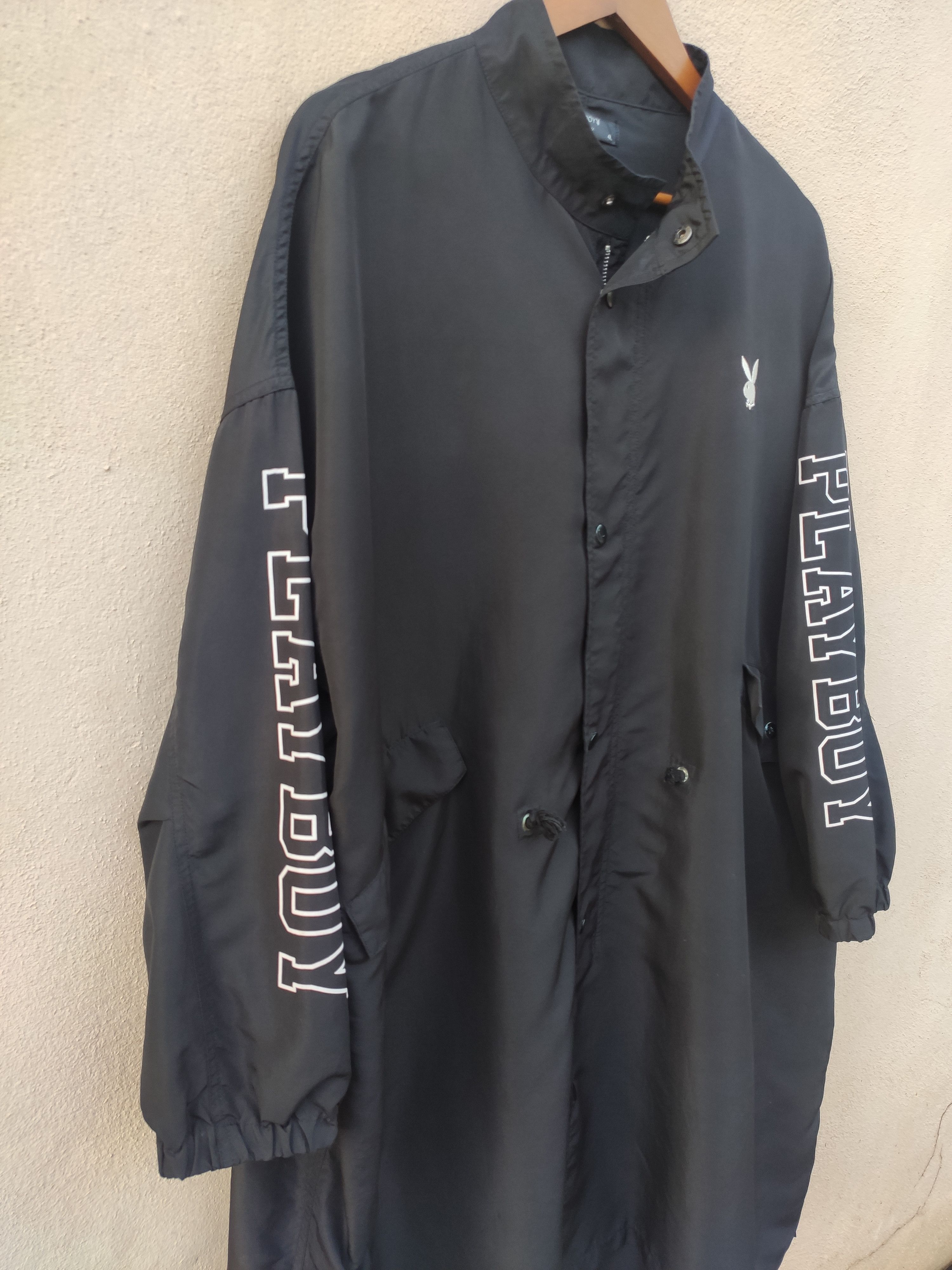 Playboy Playboy long jacket spell out Size US XL / EU 56 / 4 - 8 Thumbnail