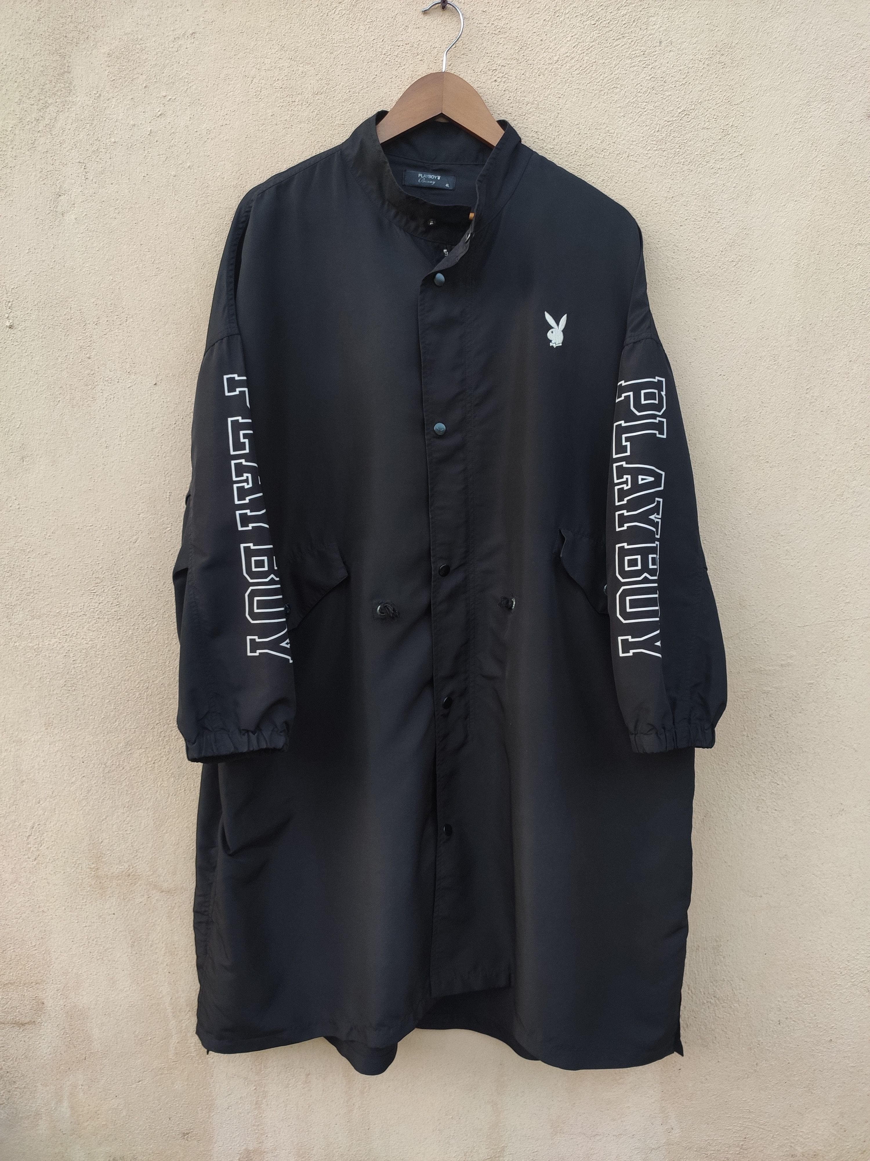 Playboy Playboy long jacket spell out Size US XL / EU 56 / 4 - 2 Thumbnail