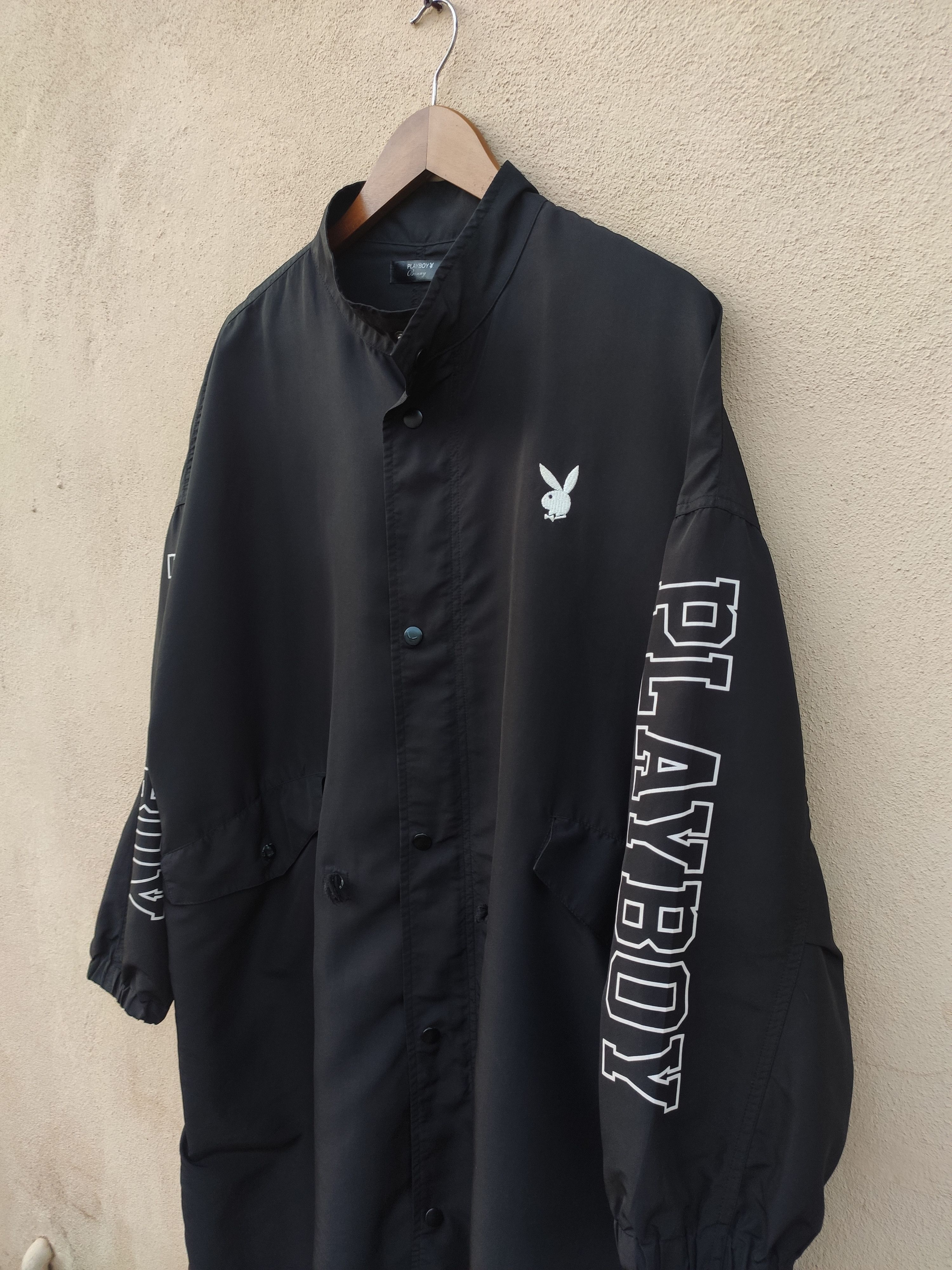 Playboy Playboy long jacket spell out Size US XL / EU 56 / 4 - 7 Thumbnail