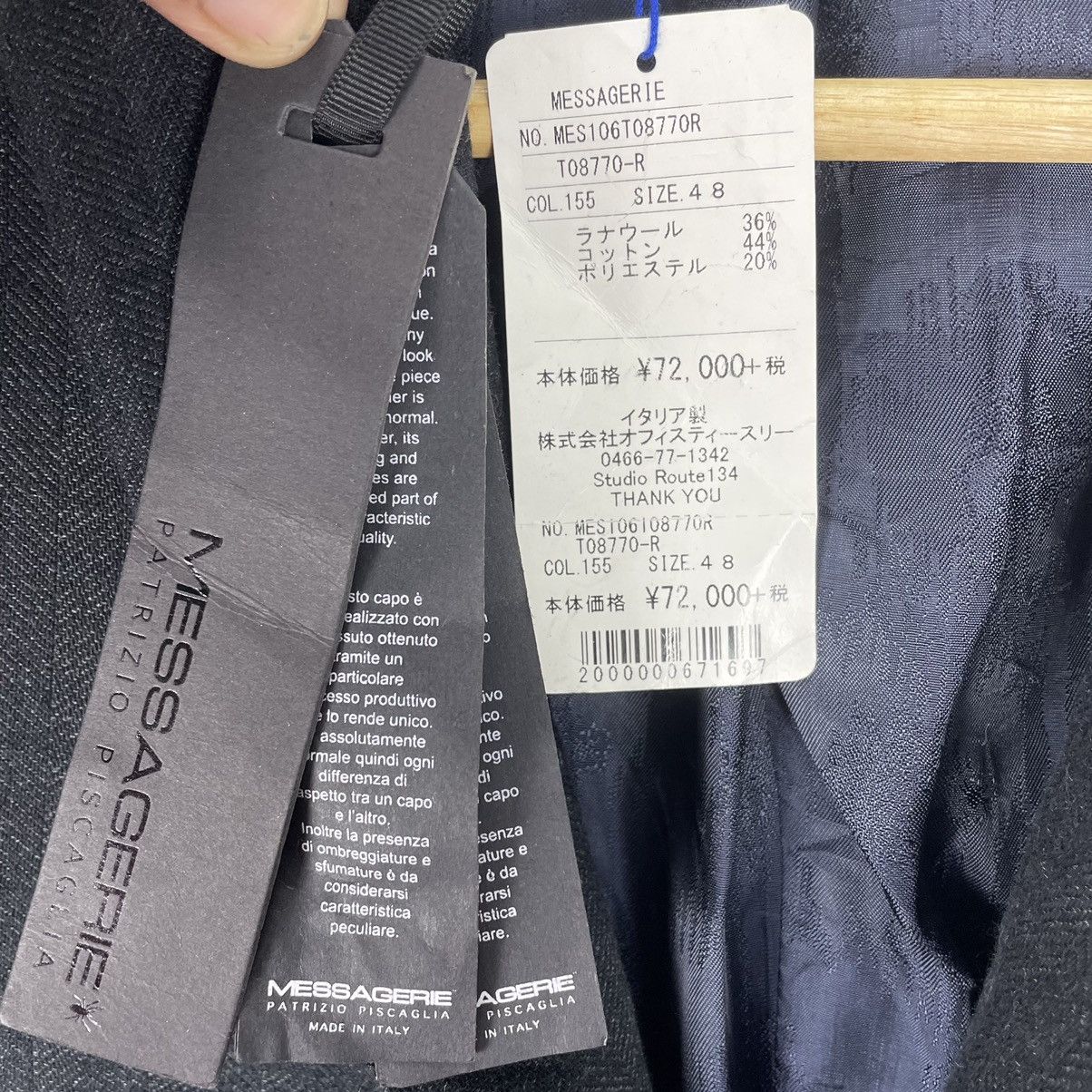 Messagerie ❄️NWT MESSAGERIE PATRIZIO PISCAGLIA TWO TONES BLAZER COAT Size 48S - 10 Thumbnail