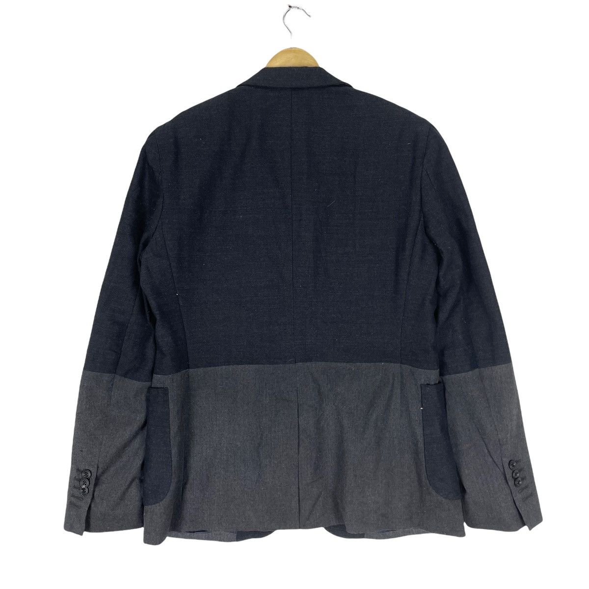 Messagerie ❄️NWT MESSAGERIE PATRIZIO PISCAGLIA TWO TONES BLAZER COAT Size 48S - 5 Thumbnail