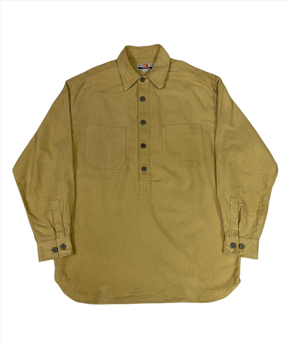 Nigel Cabourn Nigel Cabourn Half Button Anorak Shirts Size US L / EU 52-54 / 3 - 1 Thumbnail