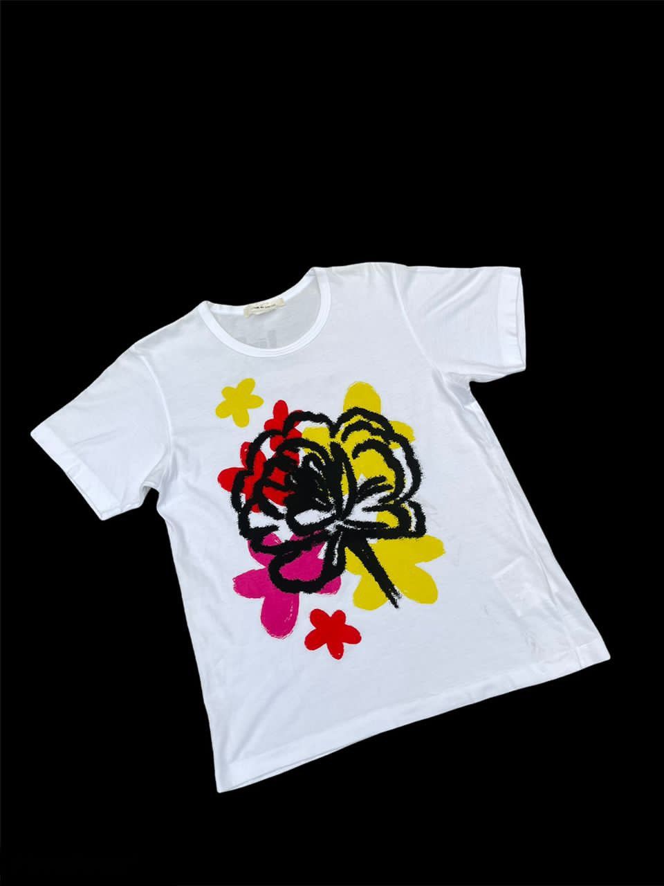 Comme des Garcons × Comme des Garcons Homme Plus × Japanese Brand AD2012 Comme Des Garcons Live Free With Strong Will Tee Size US M / EU 48-50 / 2 - 3 Thumbnail