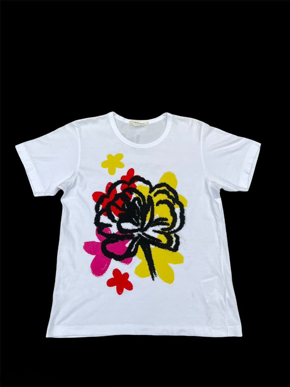 Comme des Garcons × Comme des Garcons Homme Plus × Japanese Brand AD2012 Comme Des Garcons Live Free With Strong Will Tee Size US M / EU 48-50 / 2 - 1 Thumbnail