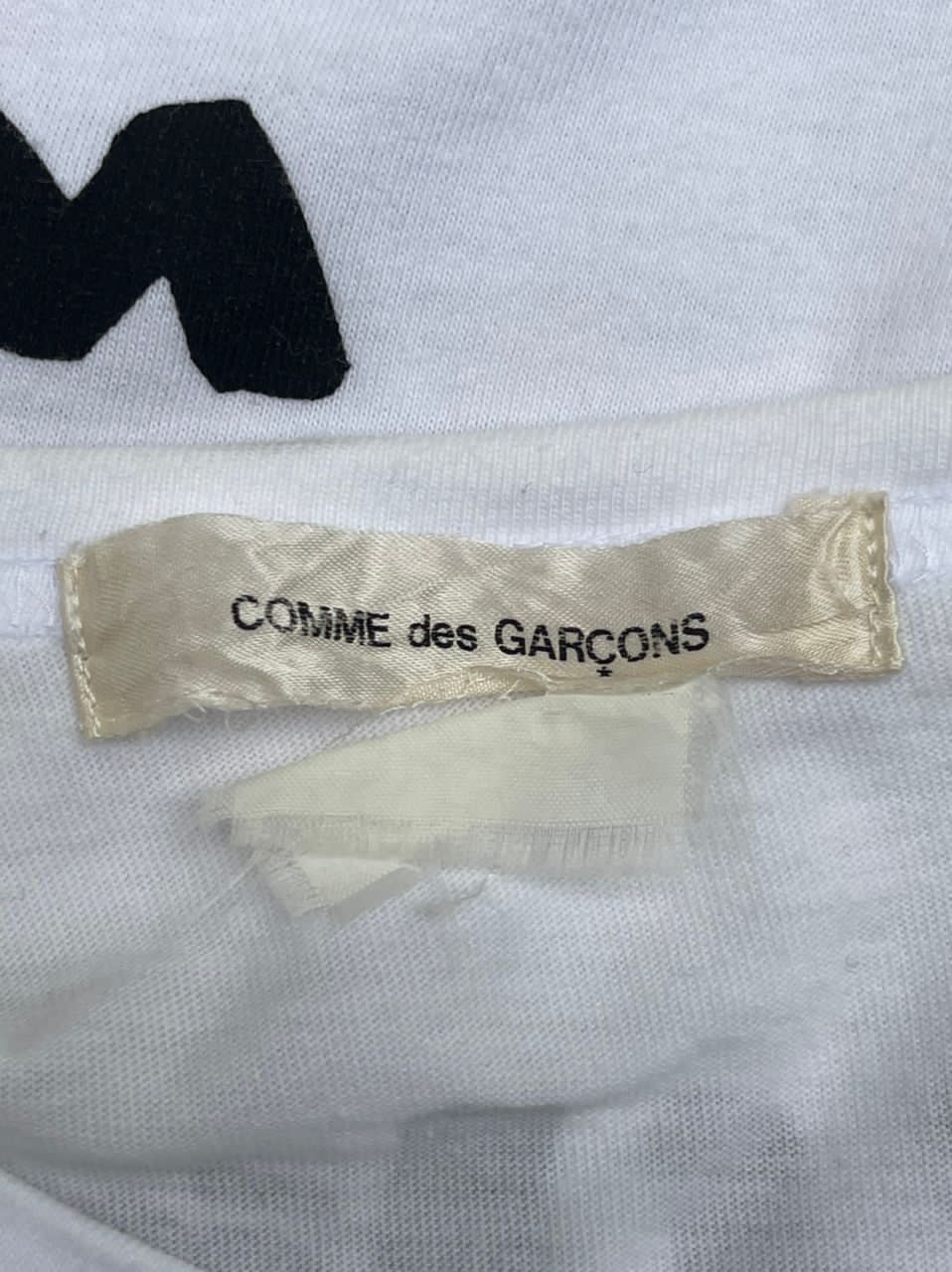 Comme des Garcons × Comme des Garcons Homme Plus × Japanese Brand AD2012 Comme Des Garcons Live Free With Strong Will Tee Size US M / EU 48-50 / 2 - 8 Thumbnail