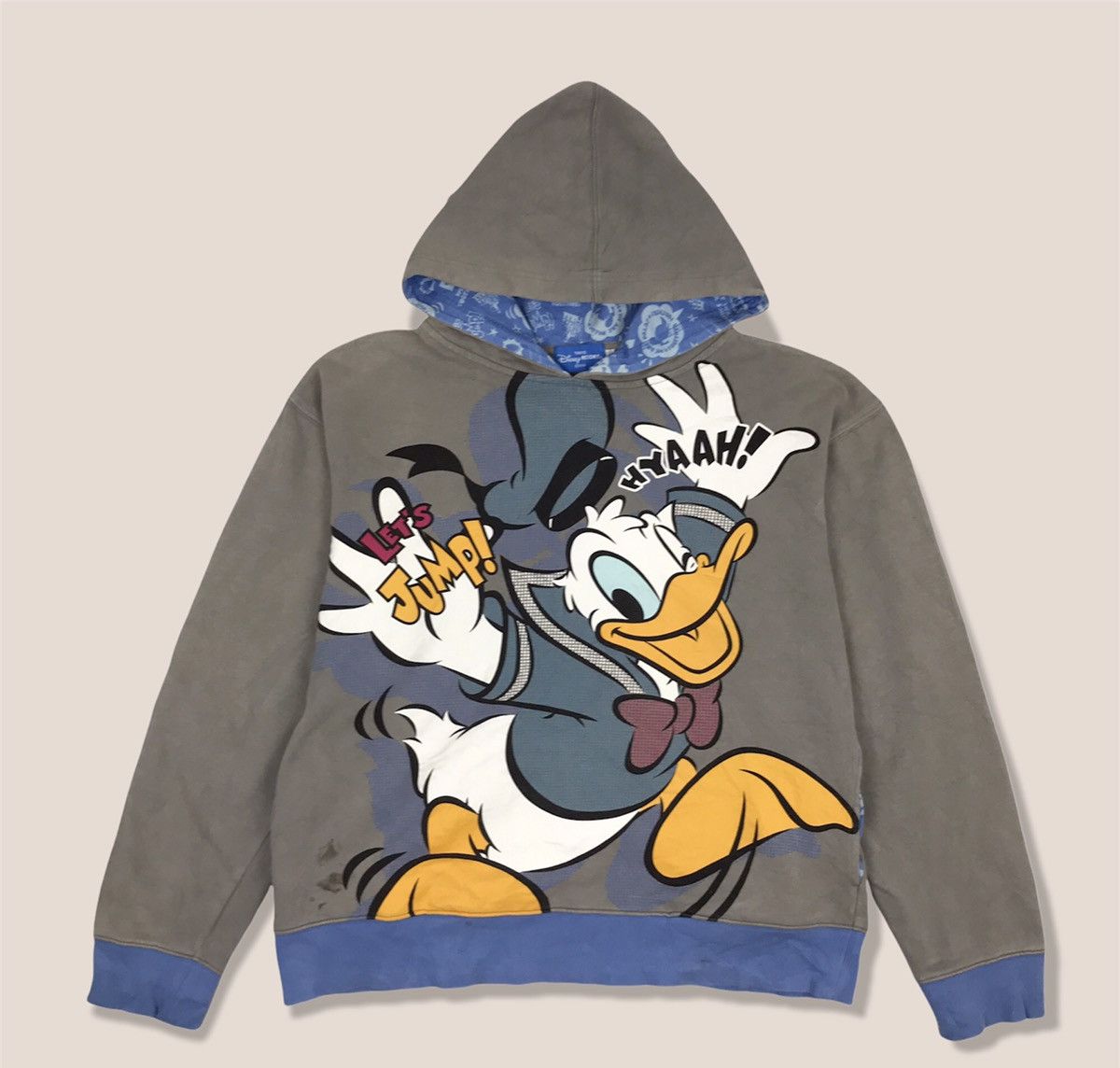 Vintage Disney Donald Duck Hoodie Jacket