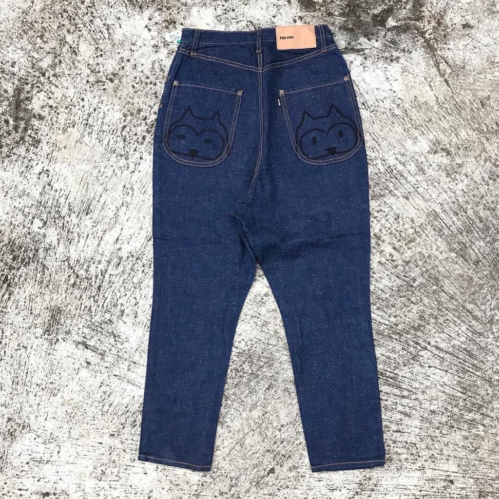 Issey Miyake Ne-Net Issey Miyake Denim Pants Size US 26 / EU 42 - 3 Thumbnail