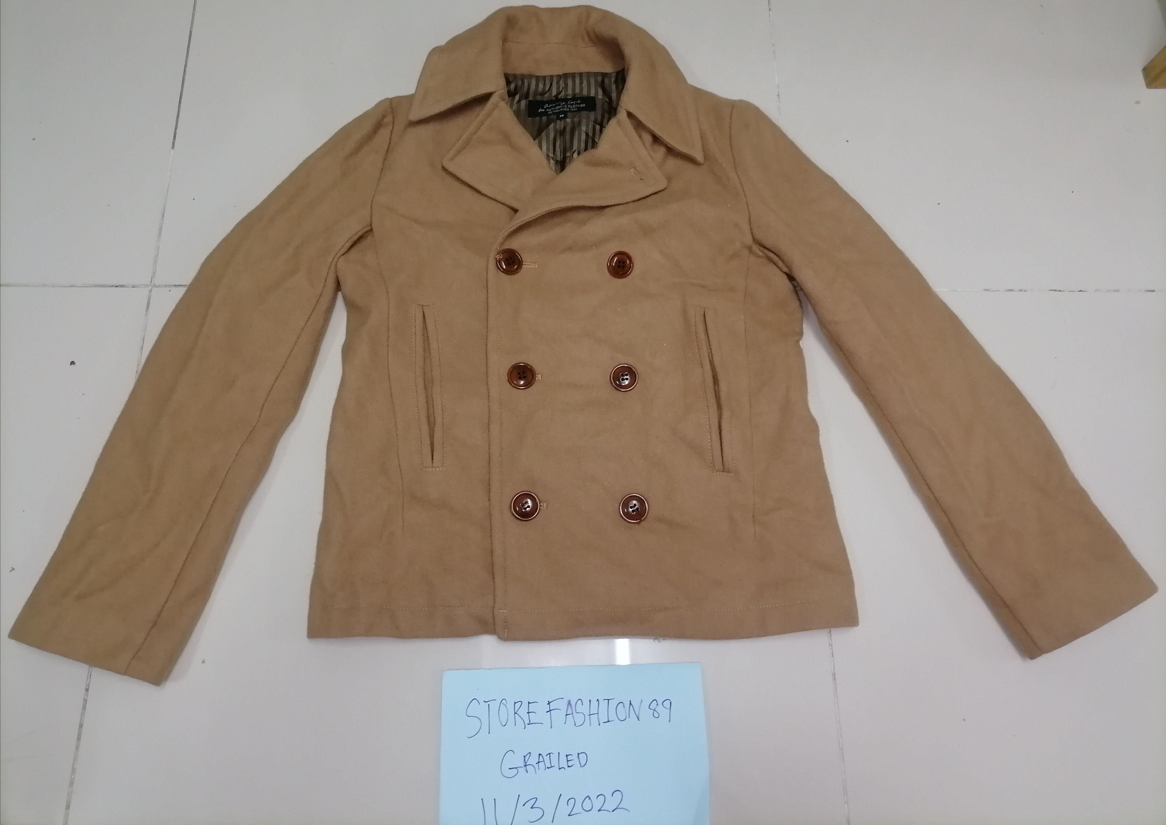 ADAM ET ROPE × Le Grande Bleu (L.G.B.) Adam Et Rope Jacket Coat Size US S / EU 44-46 / 1 - 1 Thumbnail