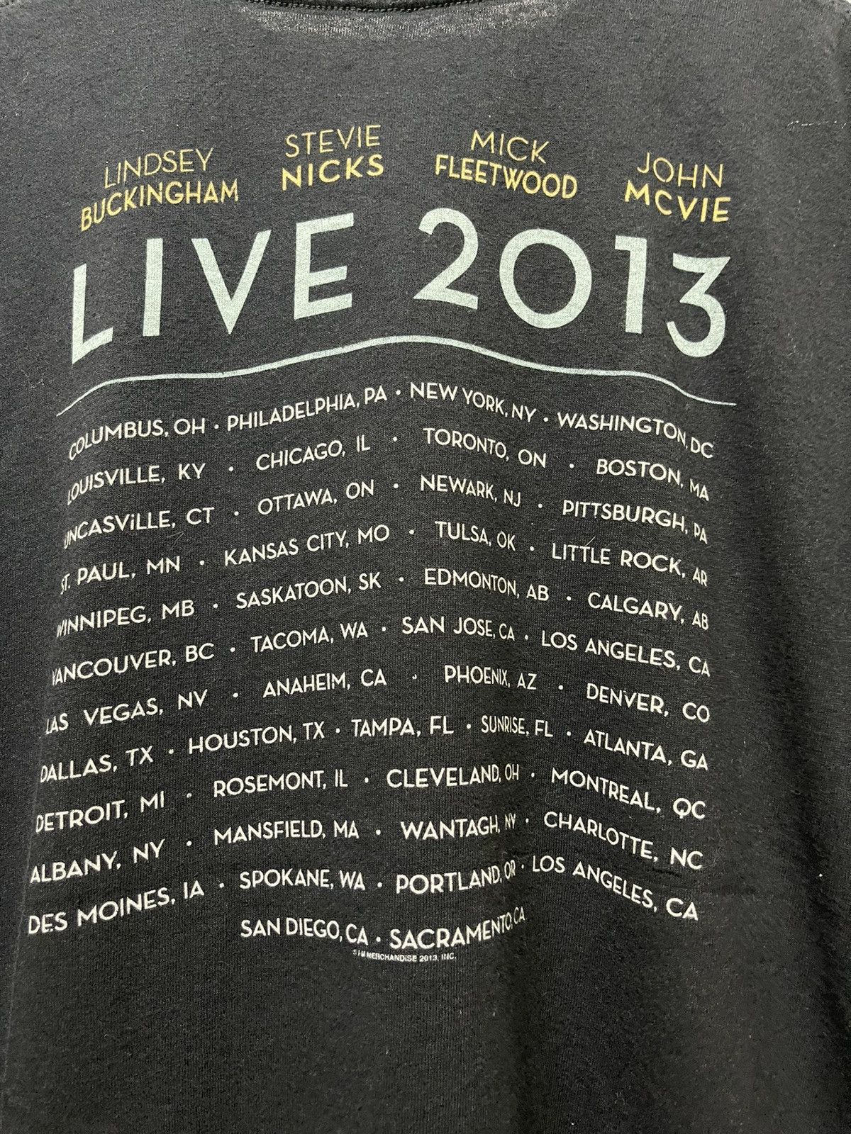 Band Tees × Vintage Fleetwood mac live tour 2013 band tees Size US XL / EU 56 / 4 - 6 Thumbnail