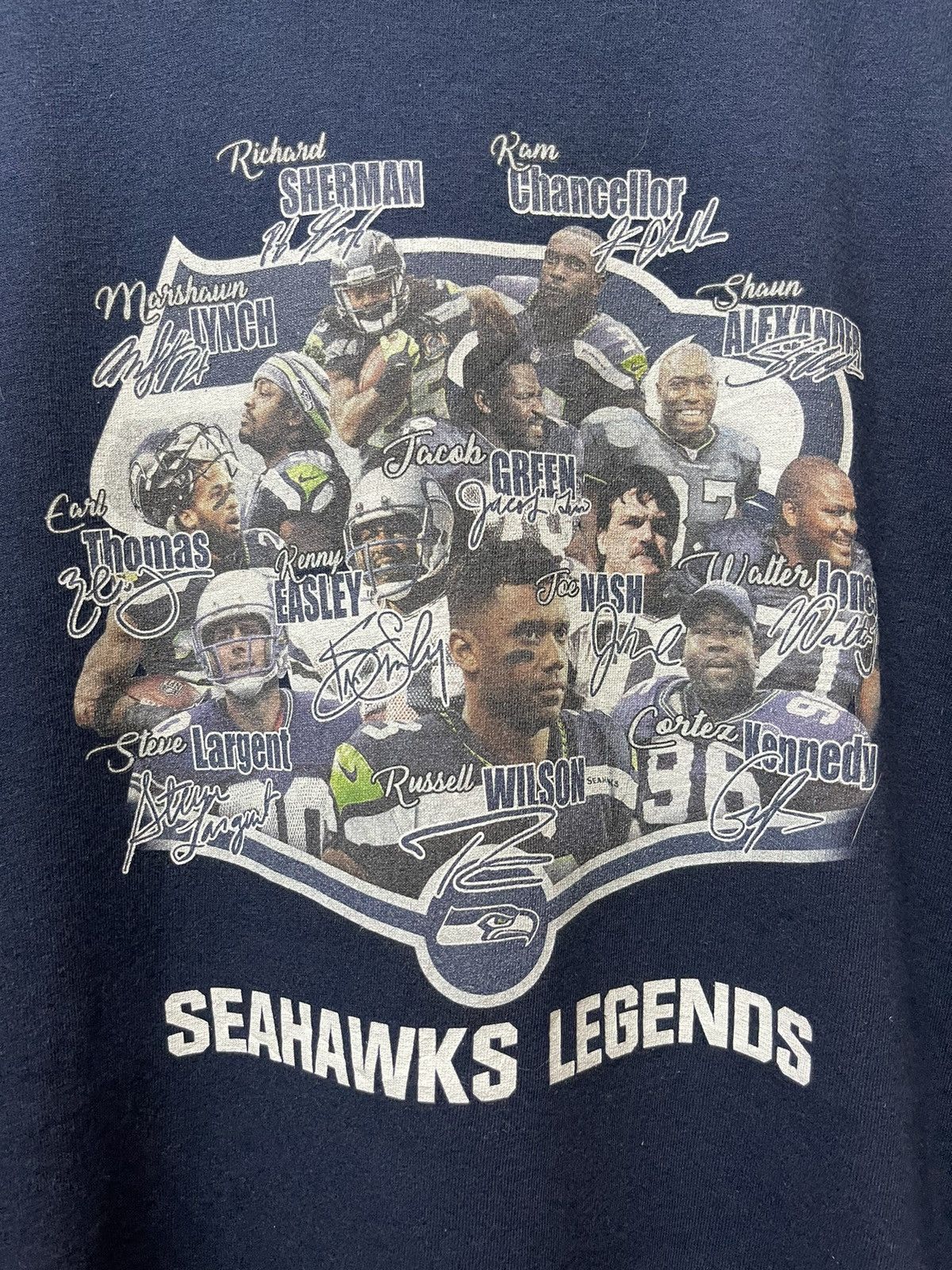 Vintage Vintage american football seahawks legends Size US XXL / EU 58 / 5 - 1 Thumbnail