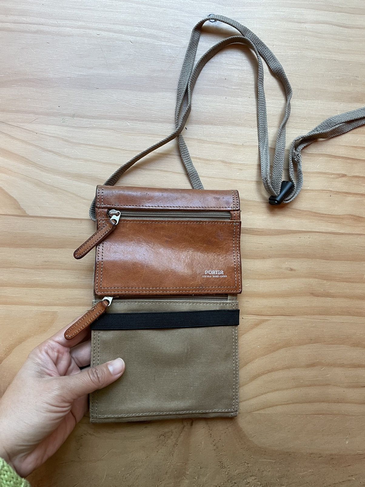 Porter Rare vintage Porter 3-fold sling pouch bag Size ONE SIZE - 8 Thumbnail
