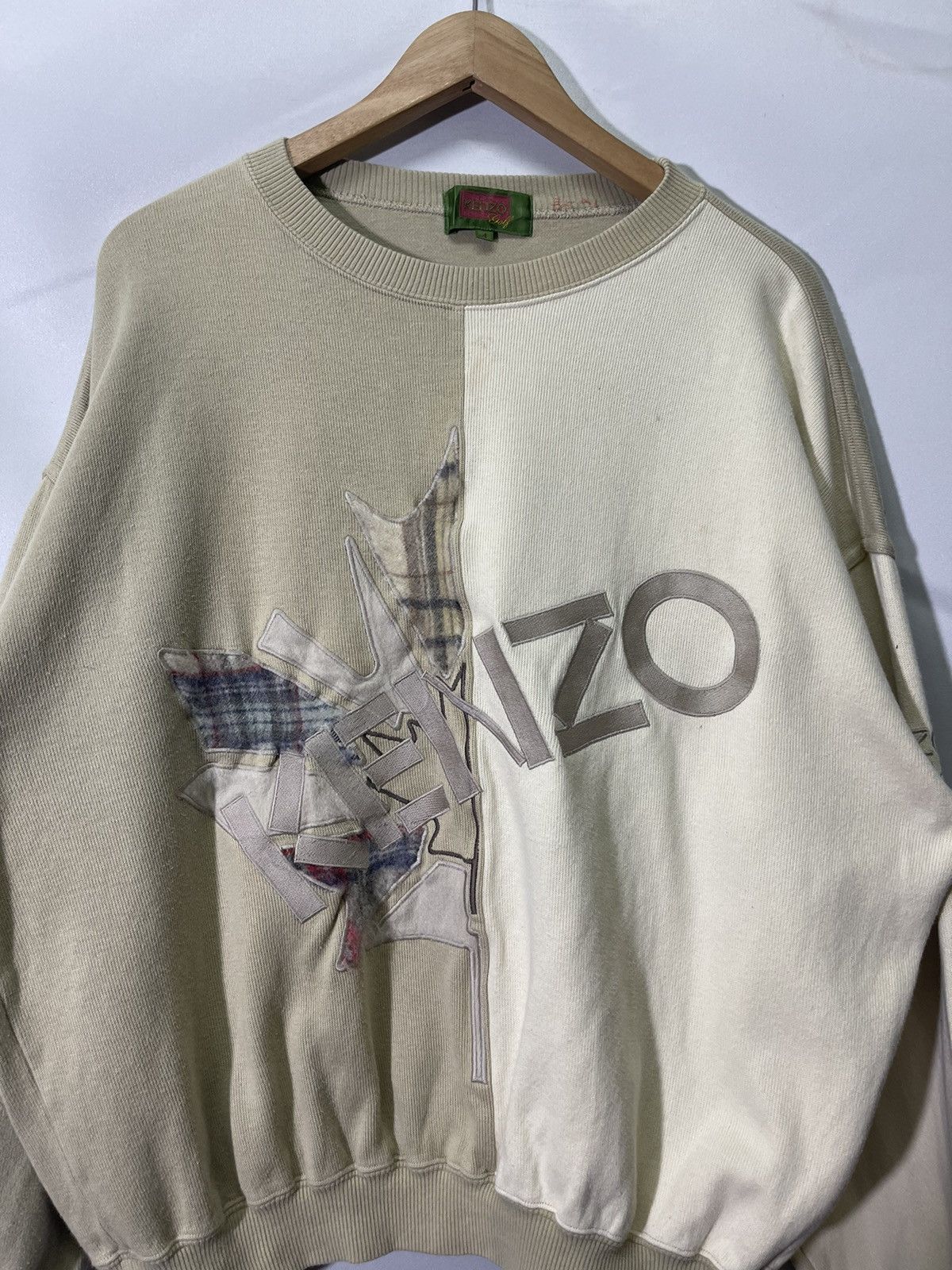 Kenzo VINTAGE KENZO GOLF EMBROIDERY BIG LOGO Size US L / EU 52-54 / 3 - 3 Thumbnail